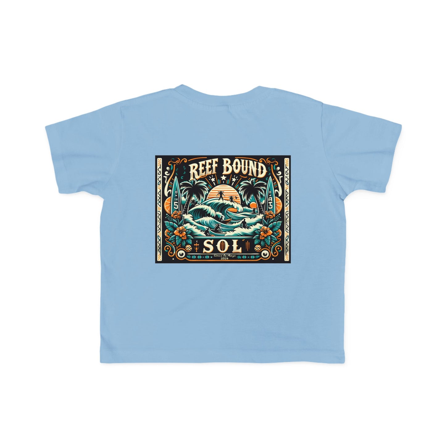 Reef Bound Sol (RBS) Costal Surf Toddler's T-Shirt