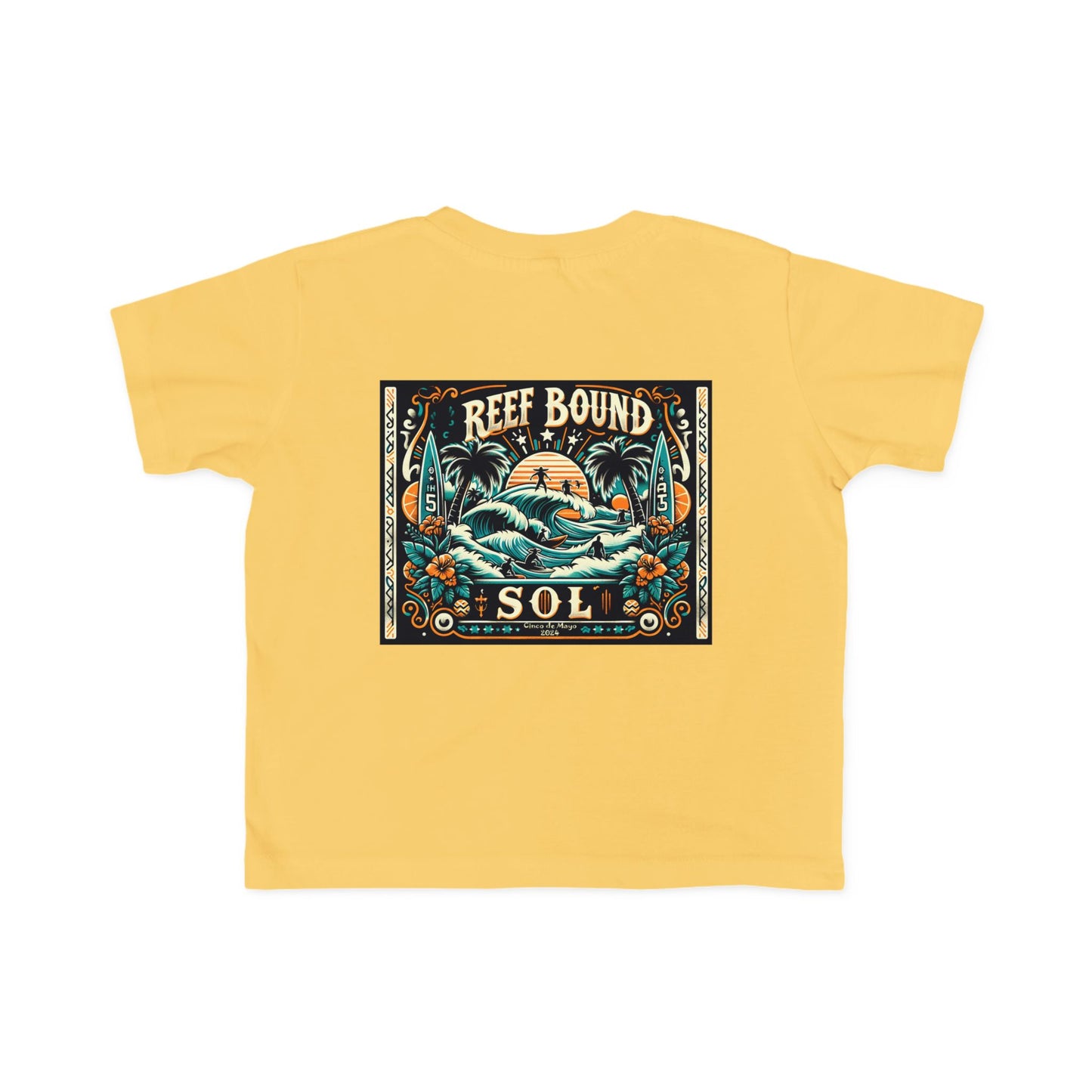 Reef Bound Sol (RBS) Costal Surf Toddler's T-Shirt