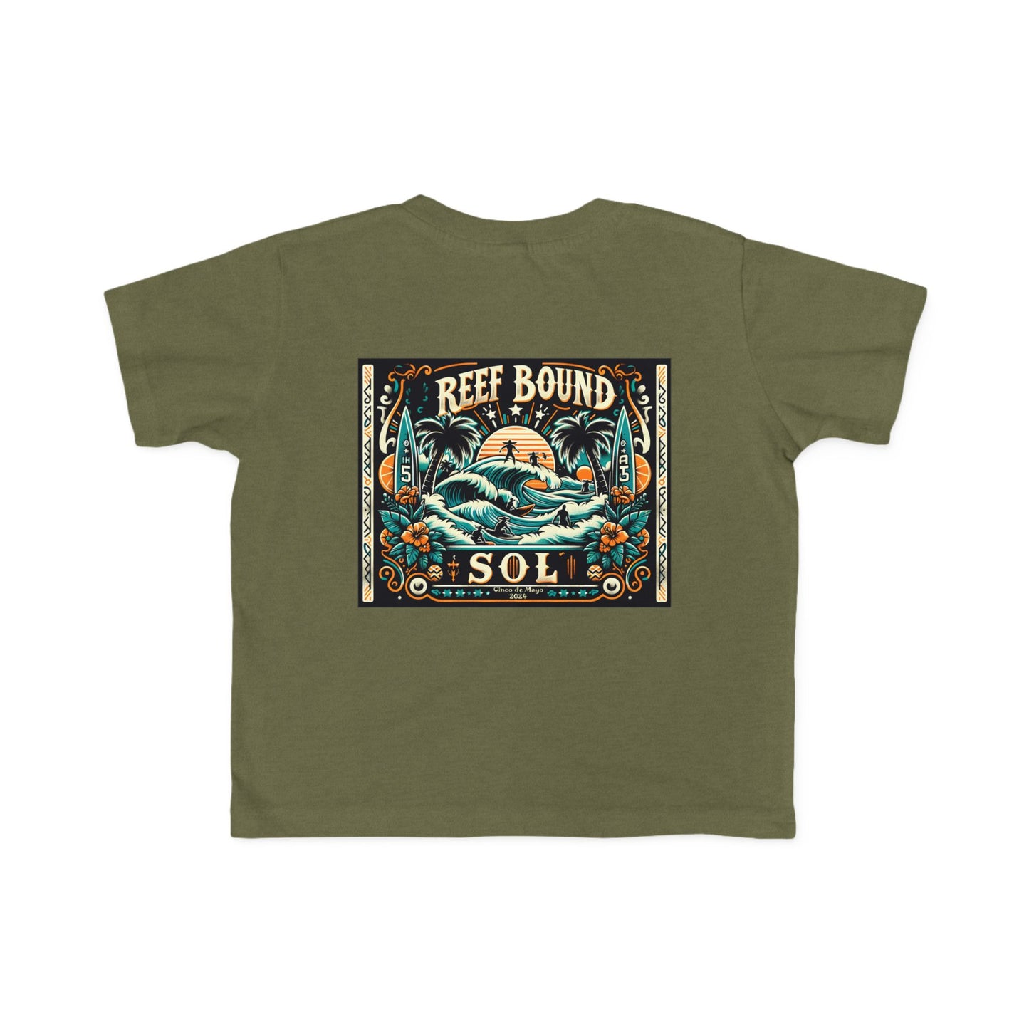 Reef Bound Sol (RBS) Costal Surf Toddler's T-Shirt