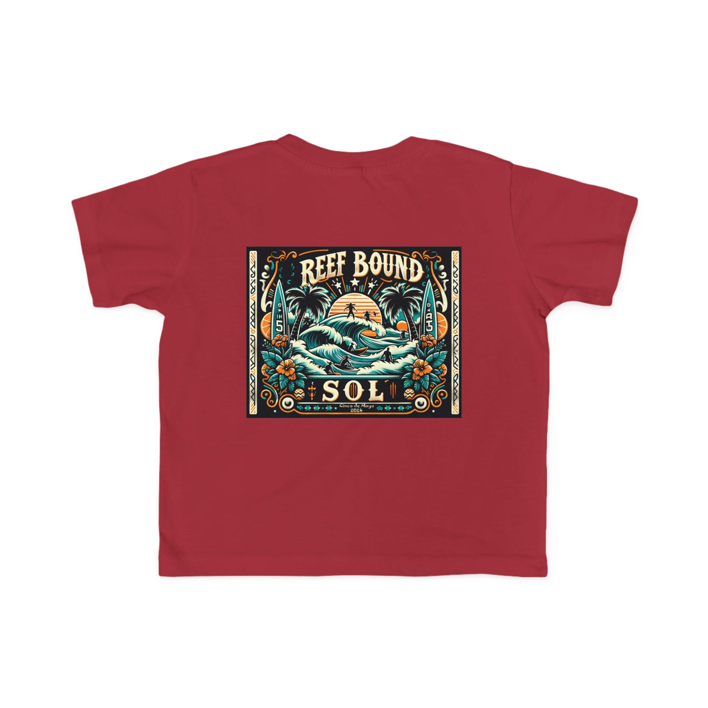 Reef Bound Sol (RBS) Costal Surf Toddler's T-Shirt