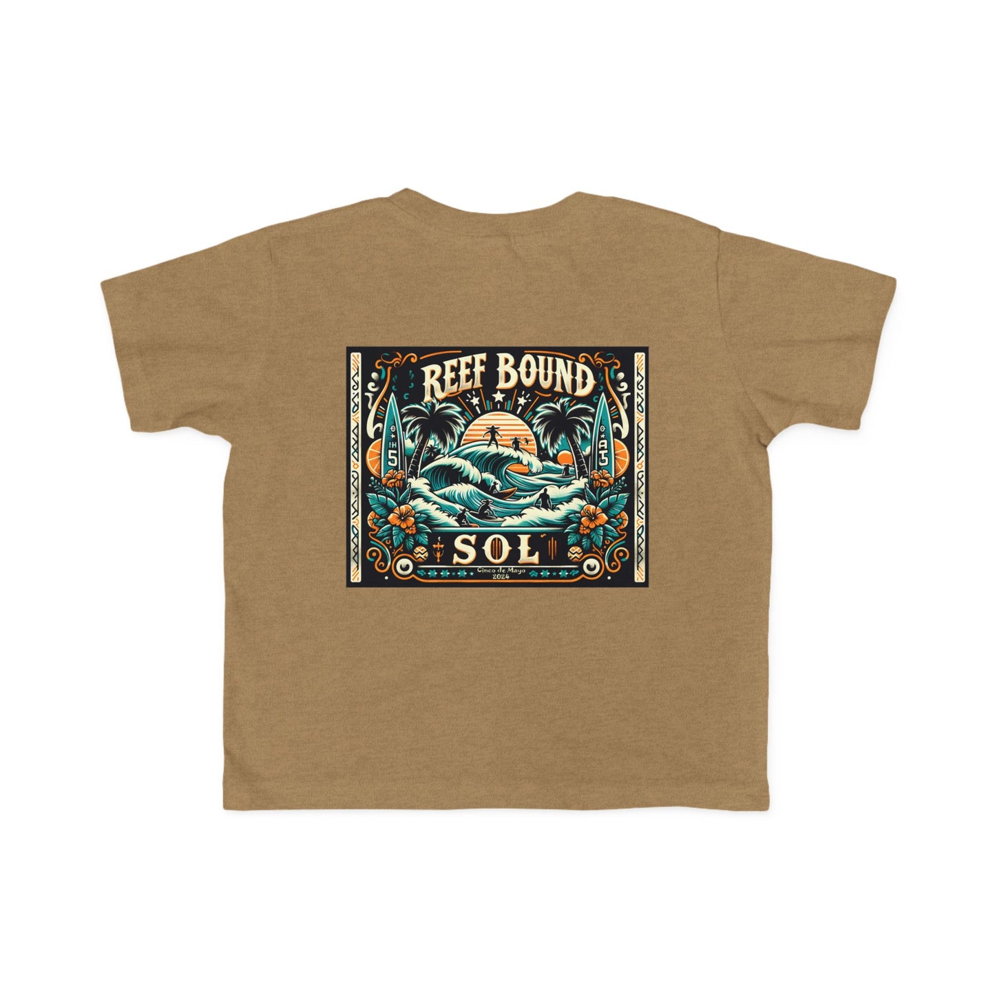 Reef Bound Sol (RBS) Costal Surf Toddler's T-Shirt