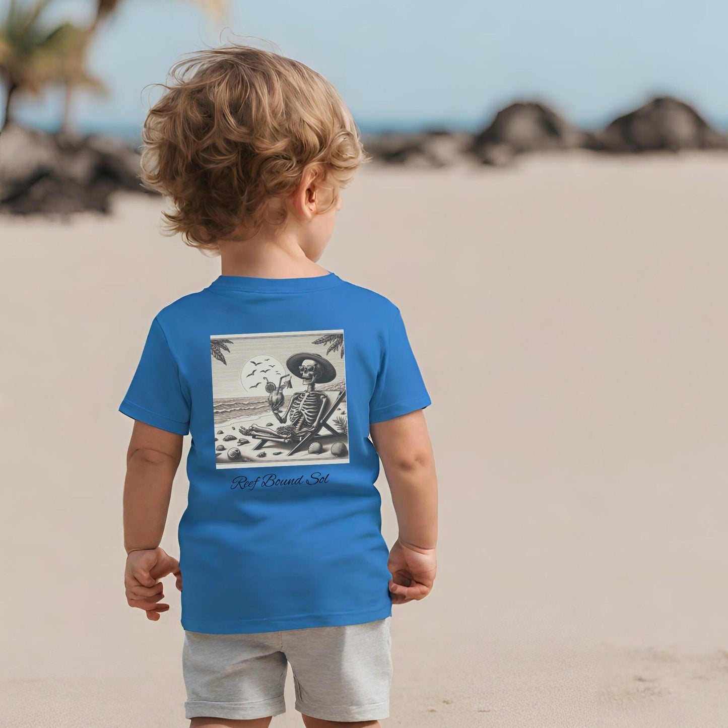 Reef Bound Sol (RBS) Skeleton Crew Kids Shirt