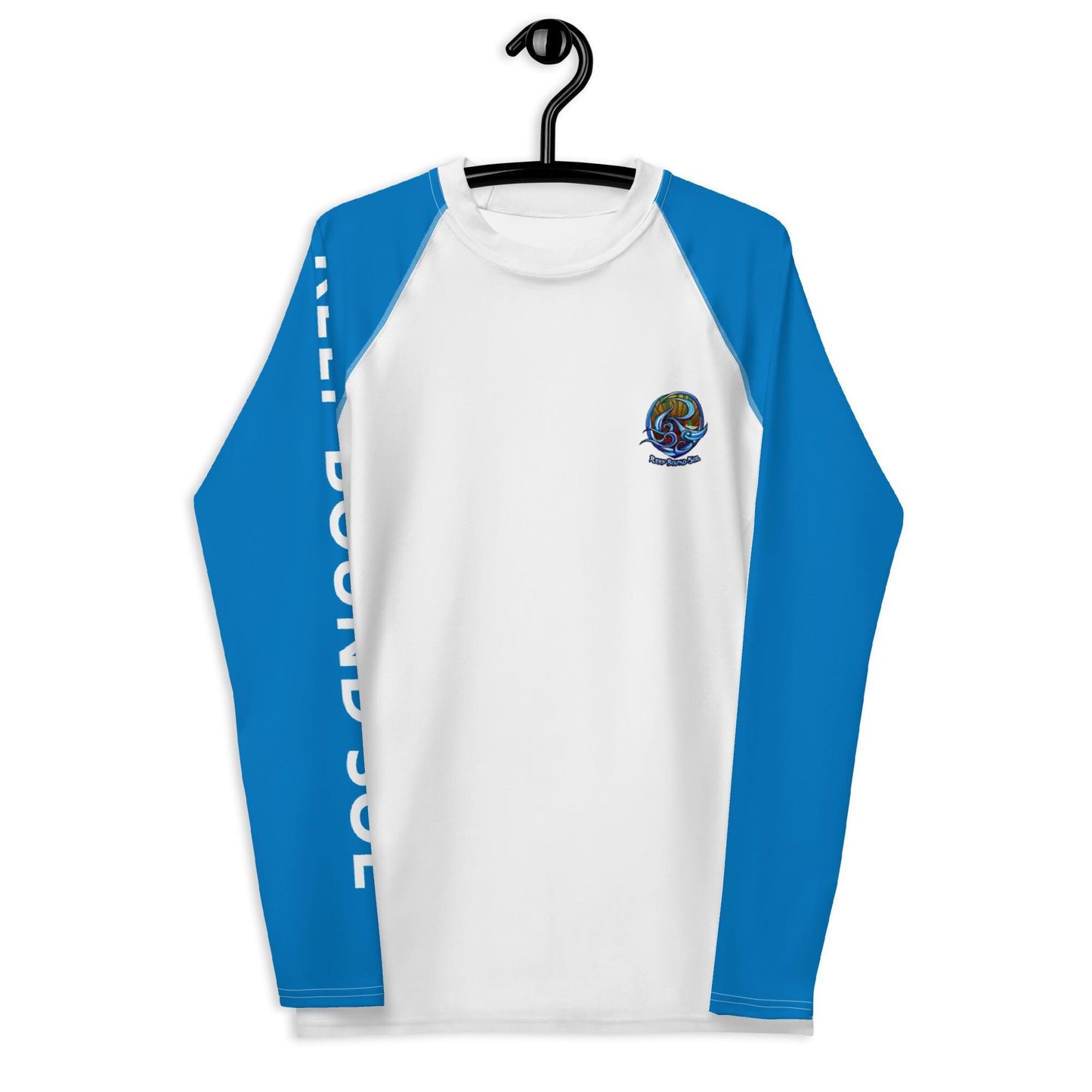 Reef Bound Sol (RBS) Men's Ocean / Beach Rash Guard - Blue