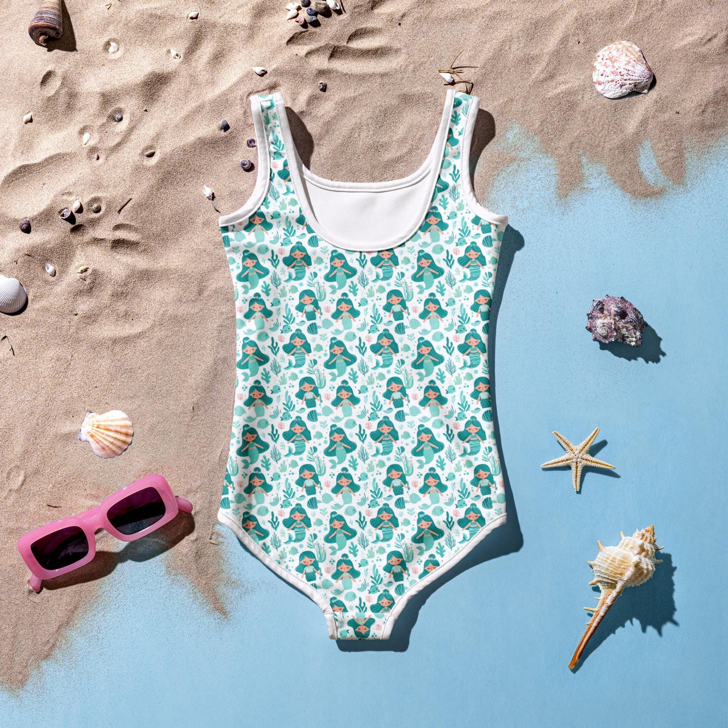 Reef Bound Sol (RBS) Mermaid Reef Toddler/Kid Girls Swimsuit