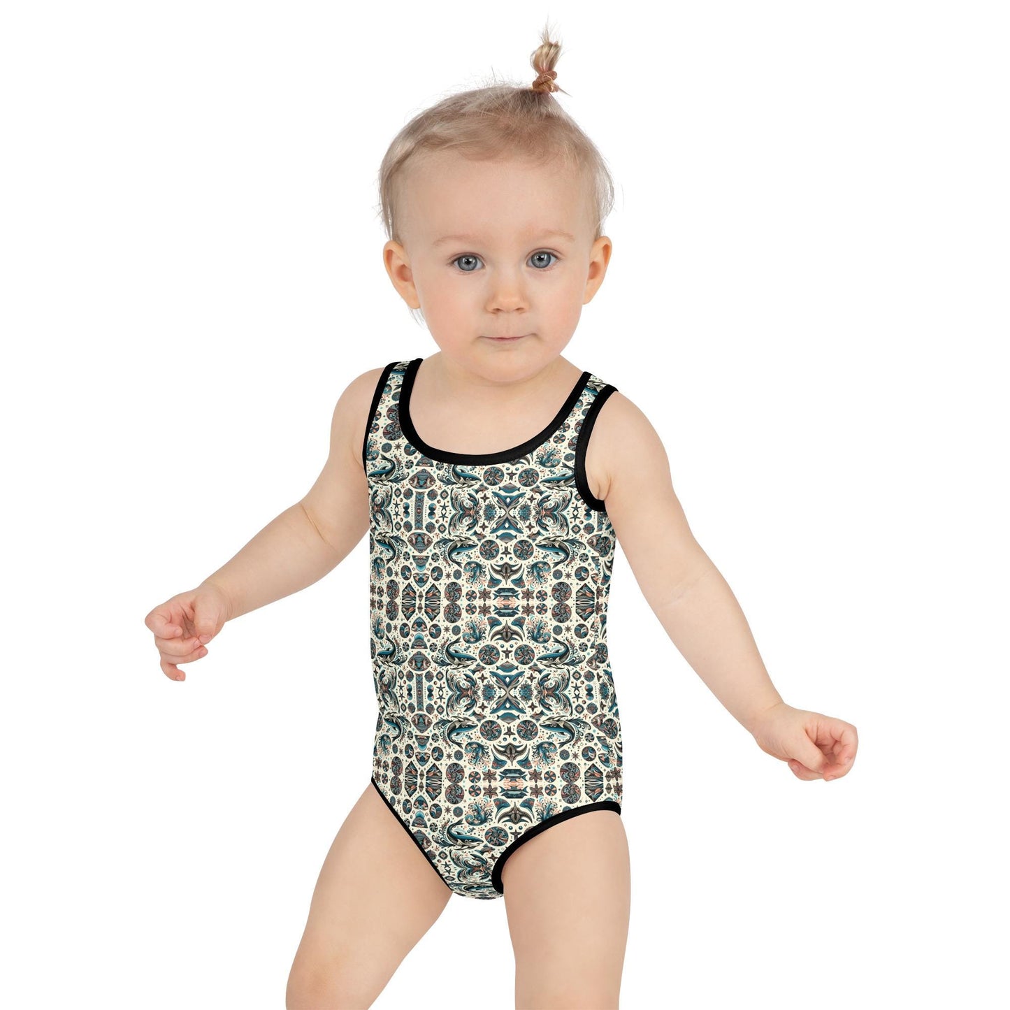 Reef Bound Sol (RBS) Sharks Cove Toddler/Kid Girls Swimsuit
