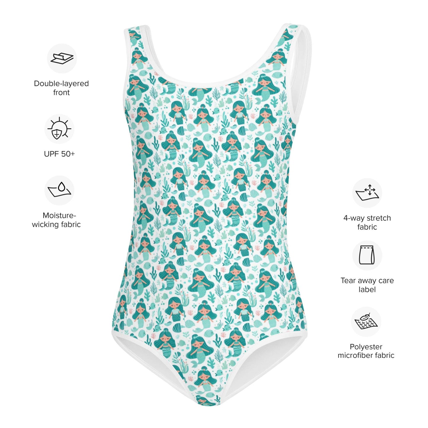 Reef Bound Sol (RBS) Mermaid Reef Toddler/Kid Girls Swimsuit