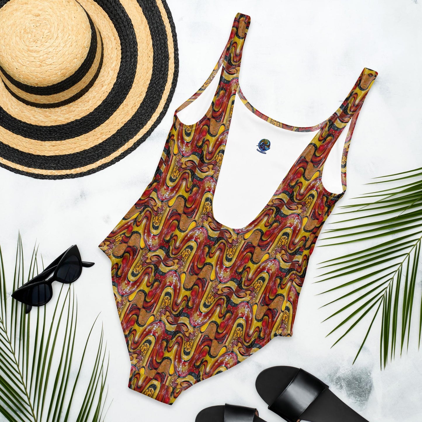 Reef Bound Sol (RBS) Woman's Swim Suit - Lava
