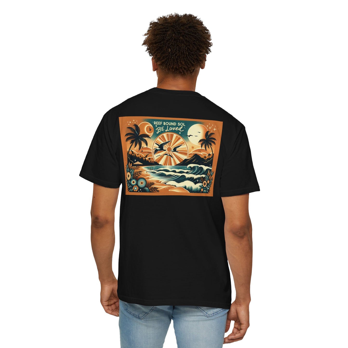 RBS Orange Horizon T-Shirt – Sunset Style, Endless Adventure