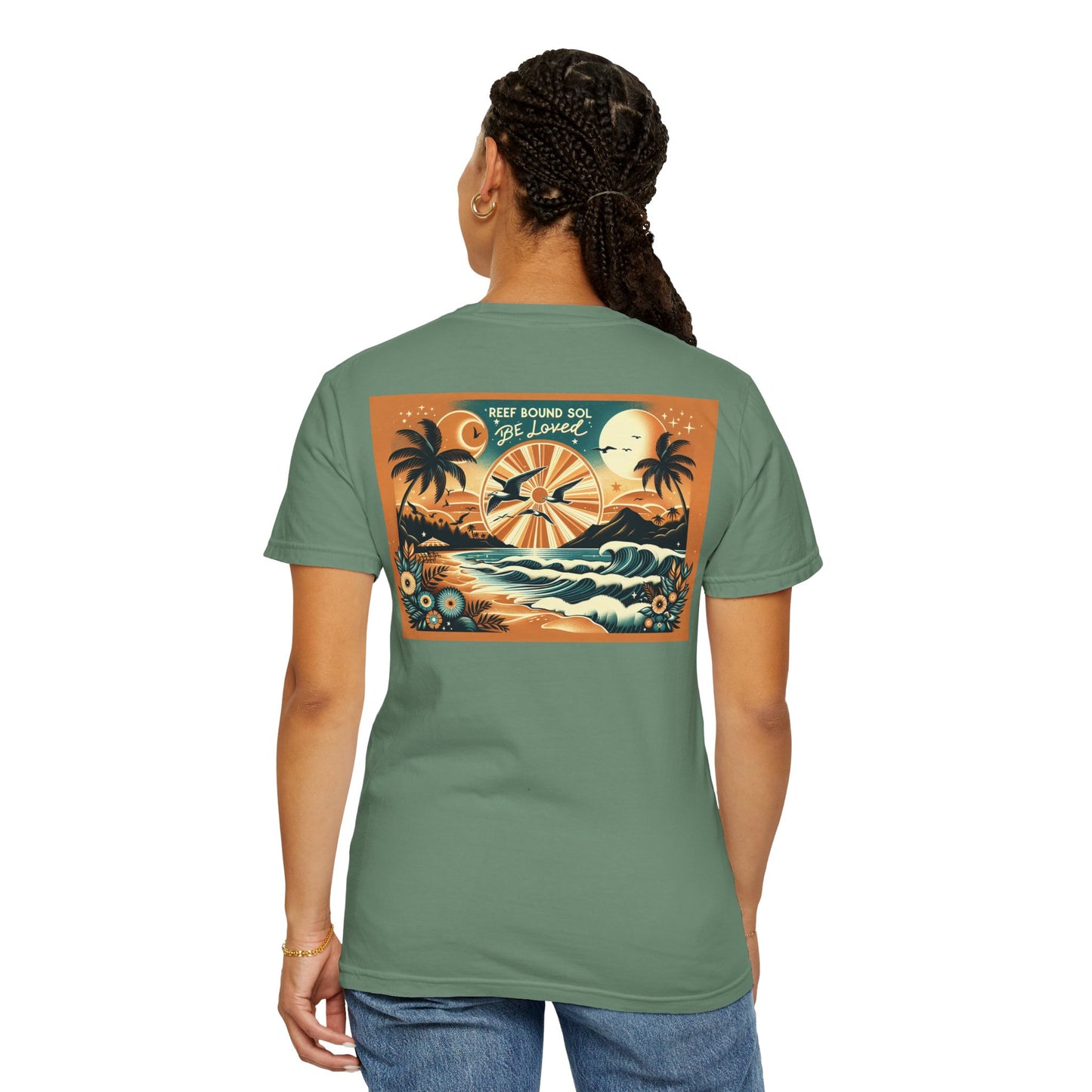 RBS Orange Horizon T-Shirt – Sunset Style, Endless Adventure