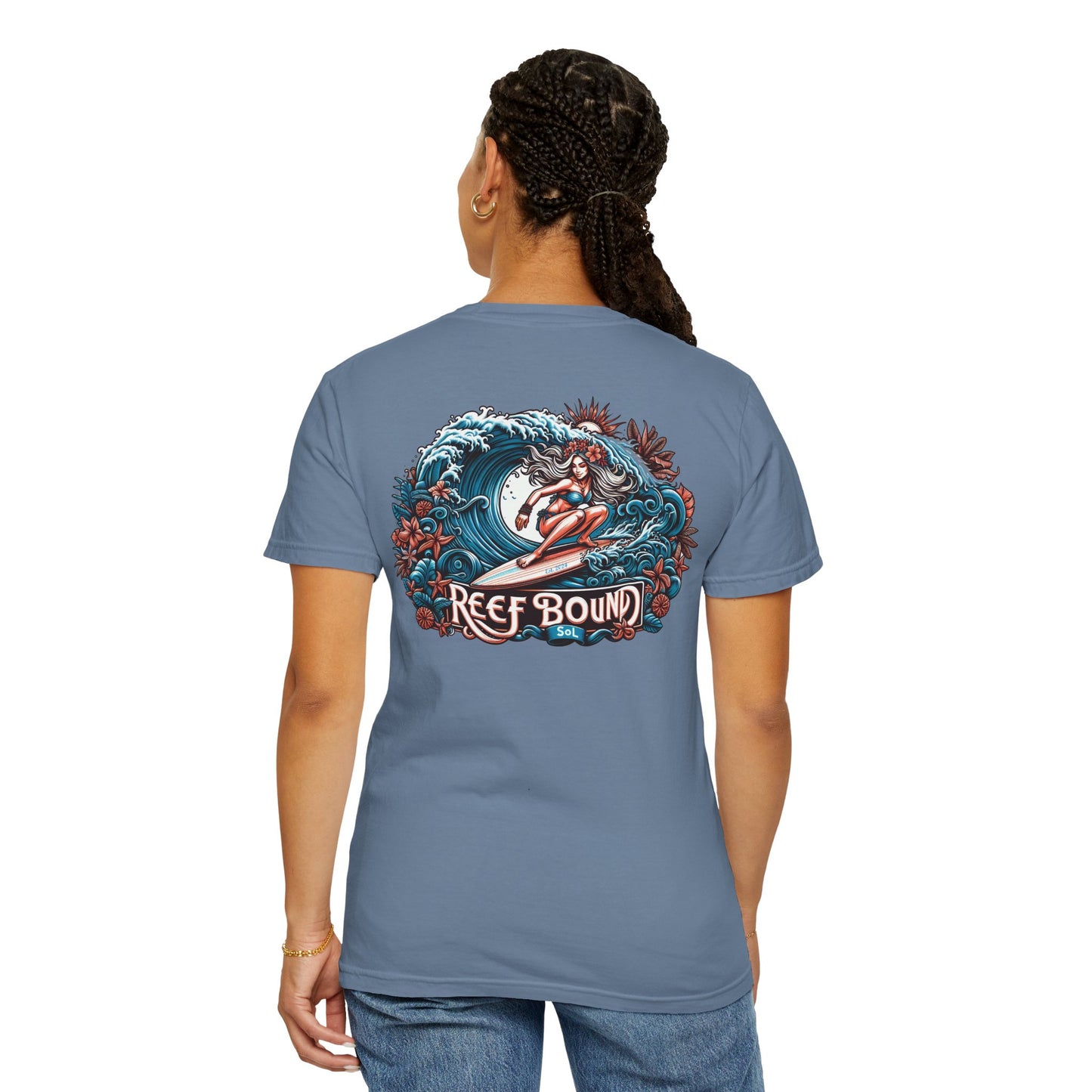 Reef Bound Sol (RBS) Hawaiian Surfer Girl Alana T-Shirt