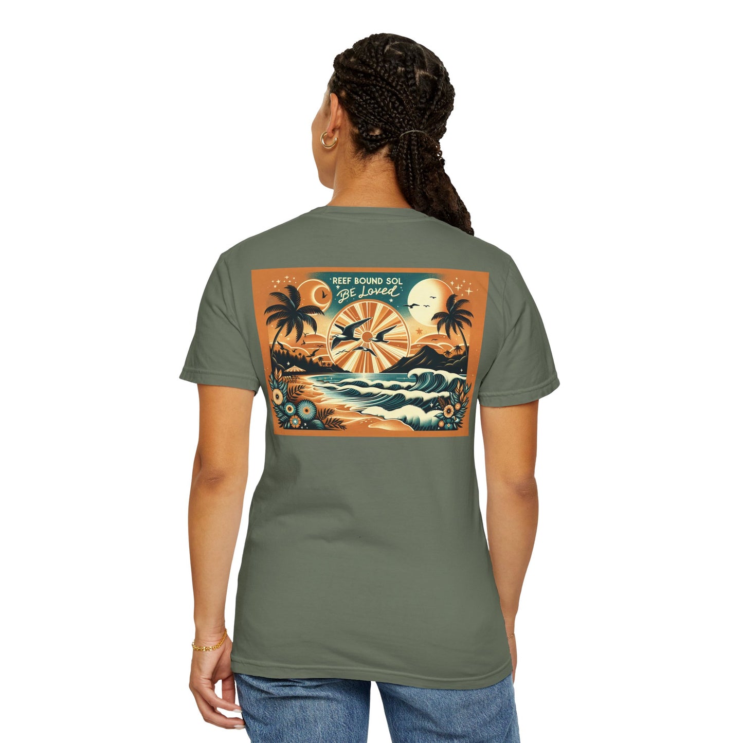 RBS Orange Horizon T-Shirt – Sunset Style, Endless Adventure