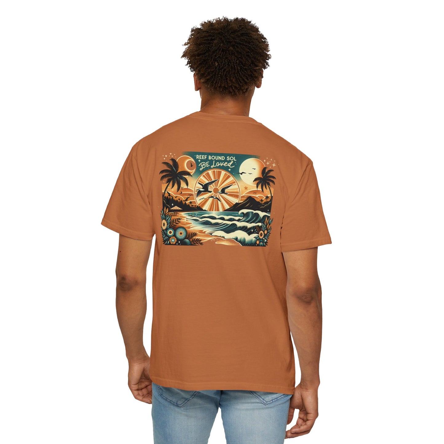 RBS Orange Horizon T-Shirt – Sunset Style, Endless Adventure