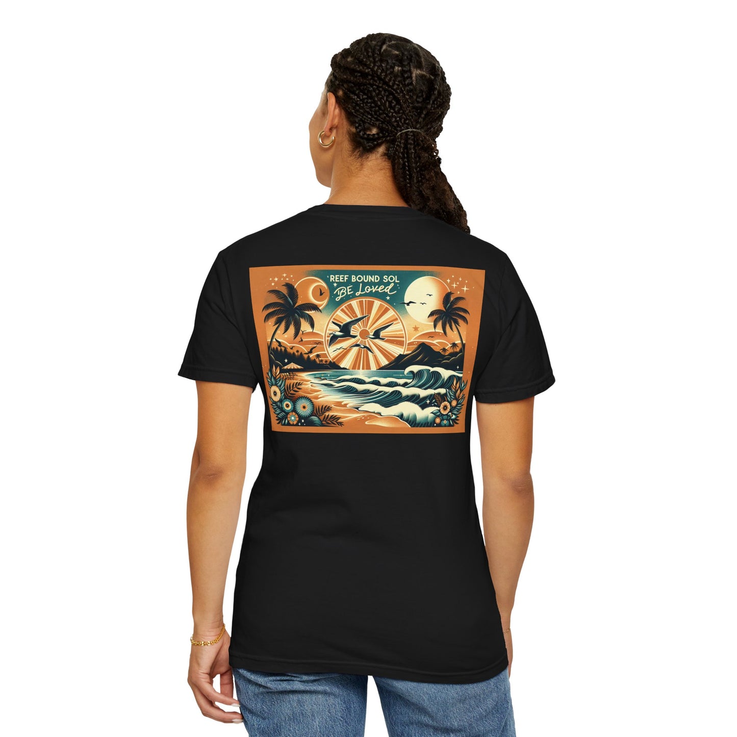 RBS Orange Horizon T-Shirt – Sunset Style, Endless Adventure