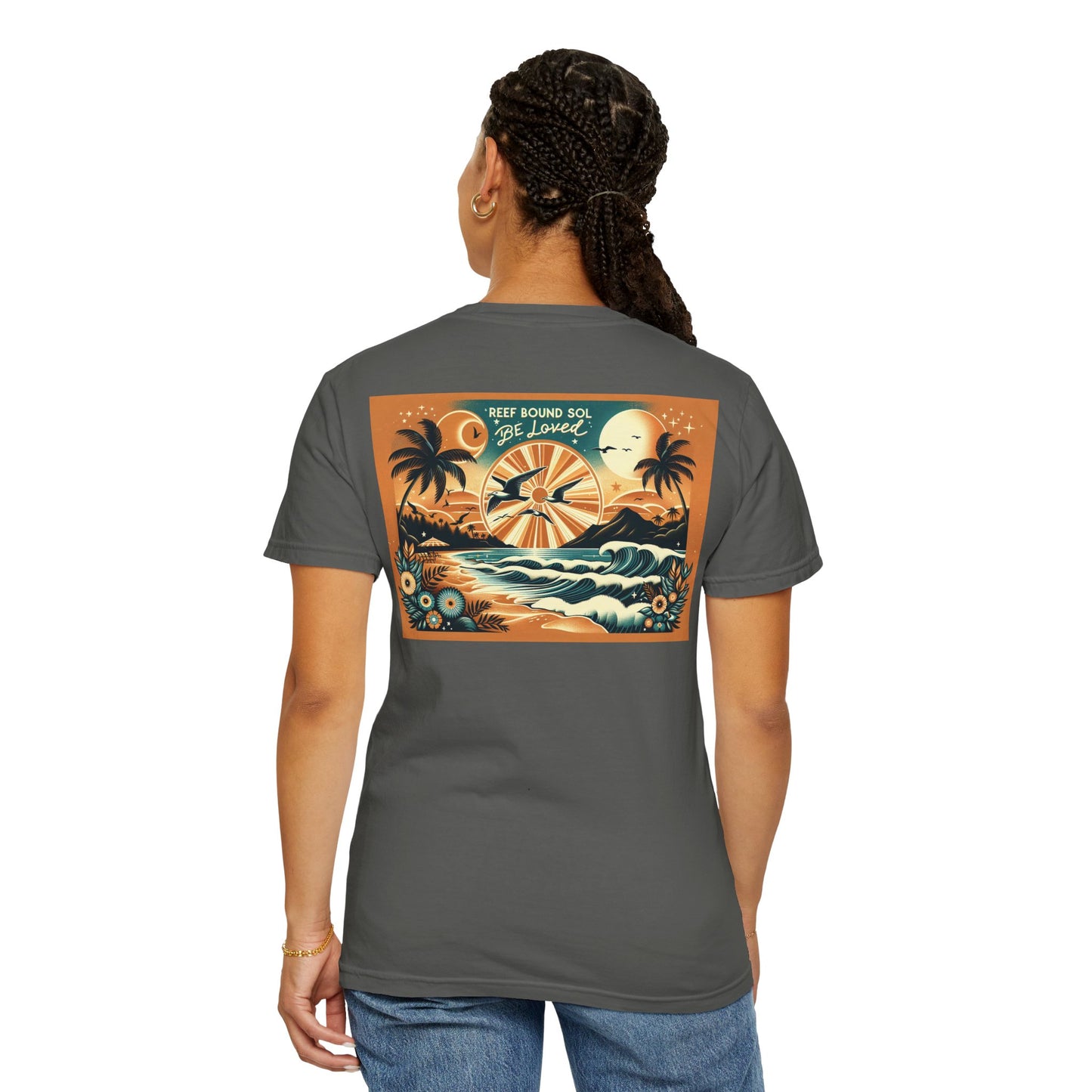 RBS Orange Horizon T-Shirt – Sunset Style, Endless Adventure