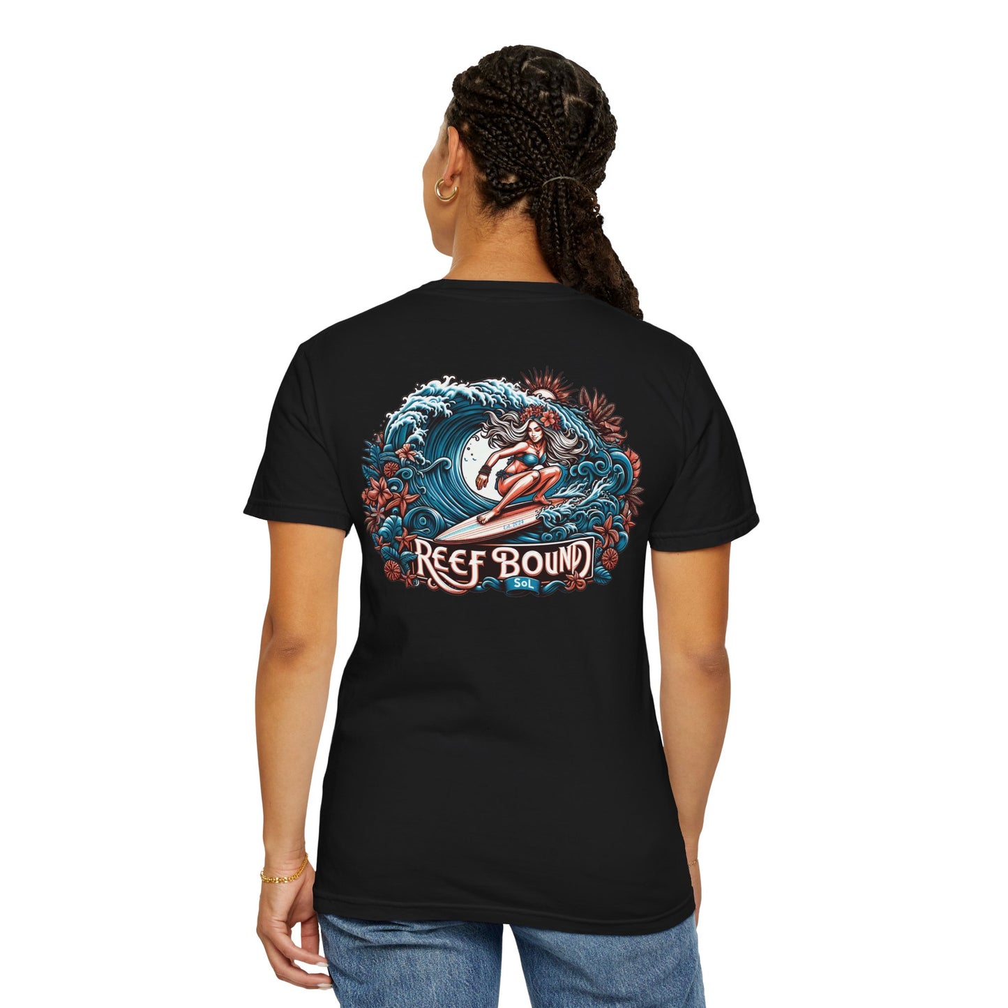 Reef Bound Sol (RBS) Hawaiian Surfer Girl Alana T-Shirt