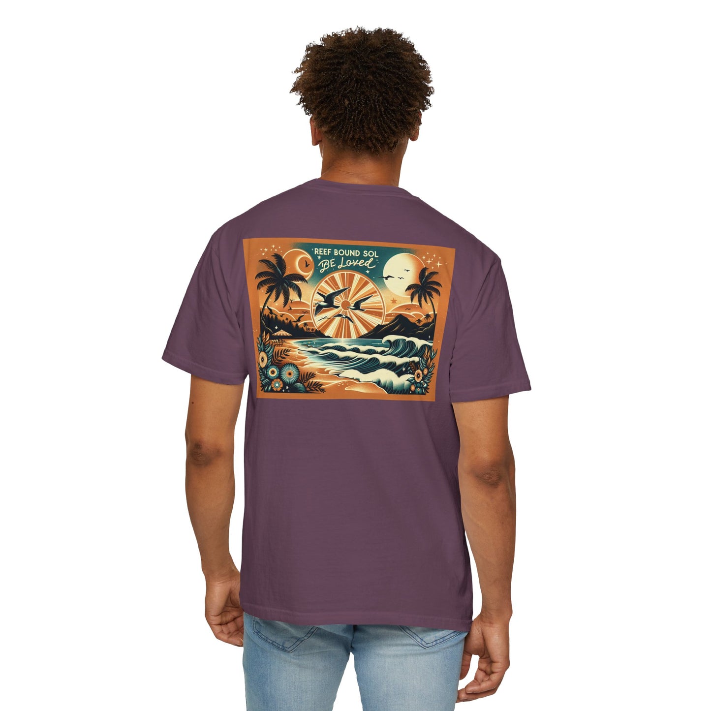 RBS Orange Horizon T-Shirt – Sunset Style, Endless Adventure