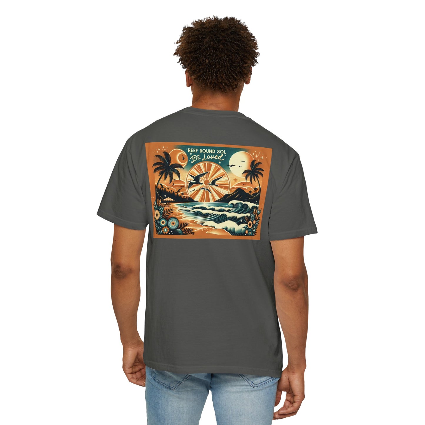 RBS Orange Horizon T-Shirt – Sunset Style, Endless Adventure