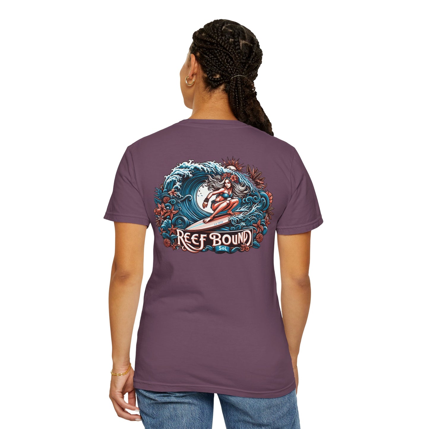 Reef Bound Sol (RBS) Hawaiian Surfer Girl Alana T-Shirt