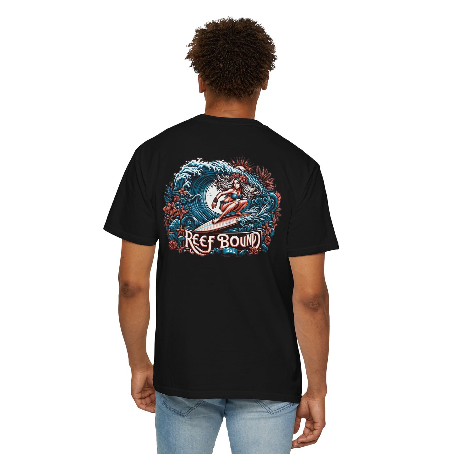 Reef Bound Sol (RBS) Hawaiian Surfer Girl Alana T-Shirt