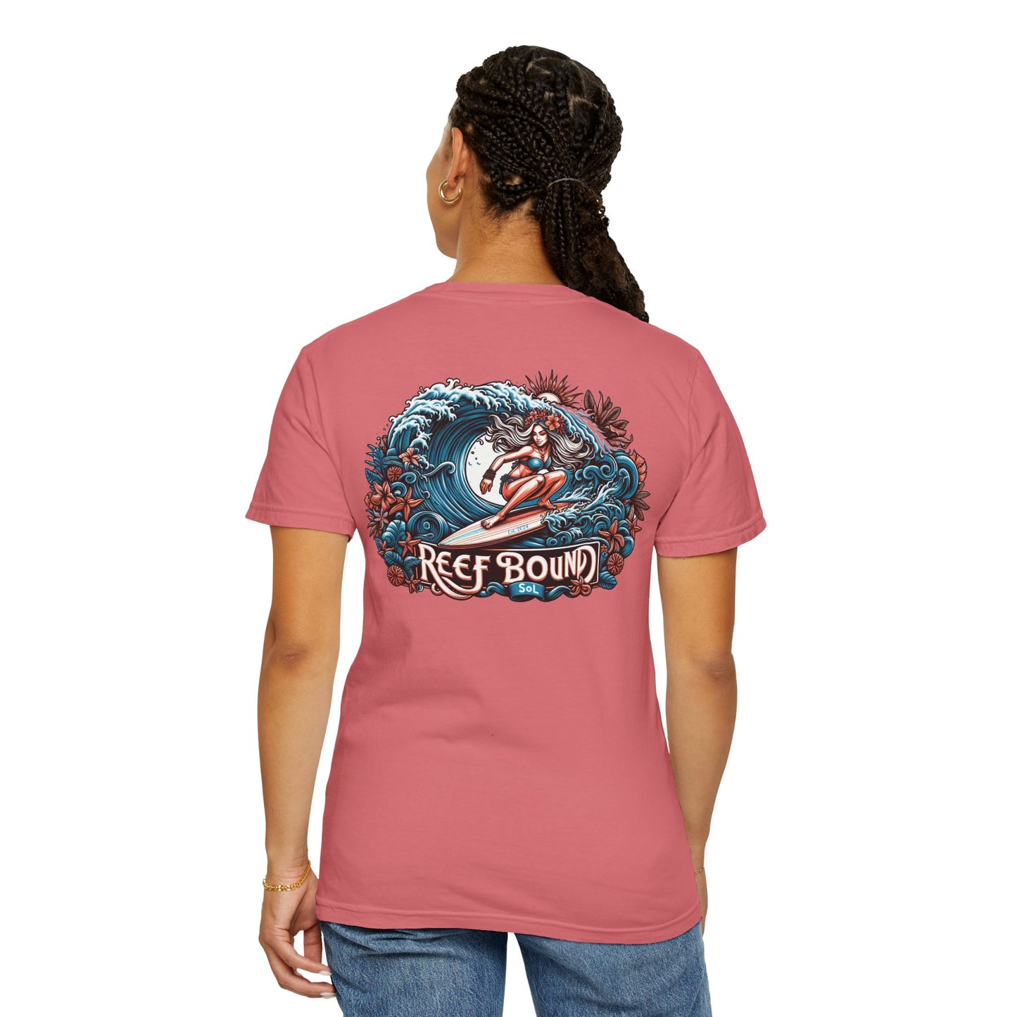 Reef Bound Sol (RBS) Hawaiian Surfer Girl Alana T-Shirt