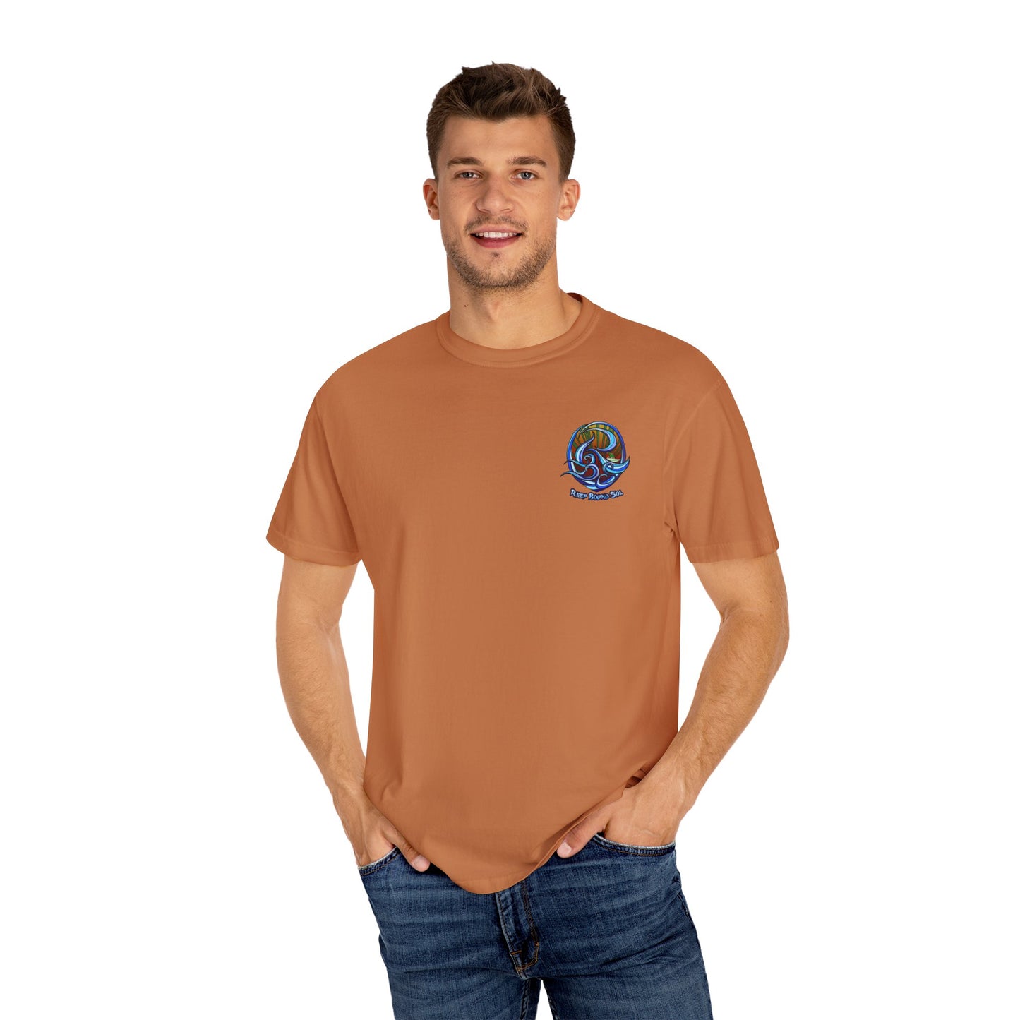 RBS Orange Horizon T-Shirt – Sunset Style, Endless Adventure