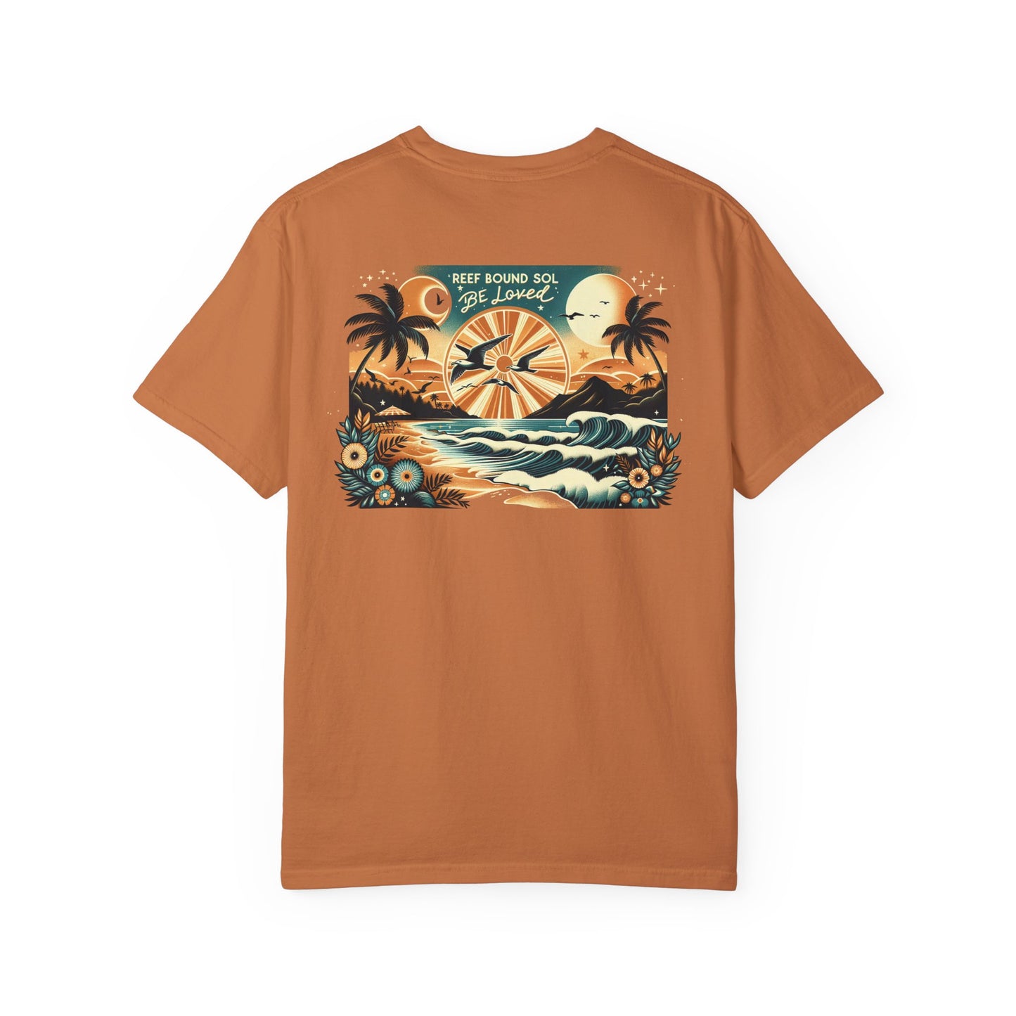 RBS Orange Horizon T-Shirt – Sunset Style, Endless Adventure