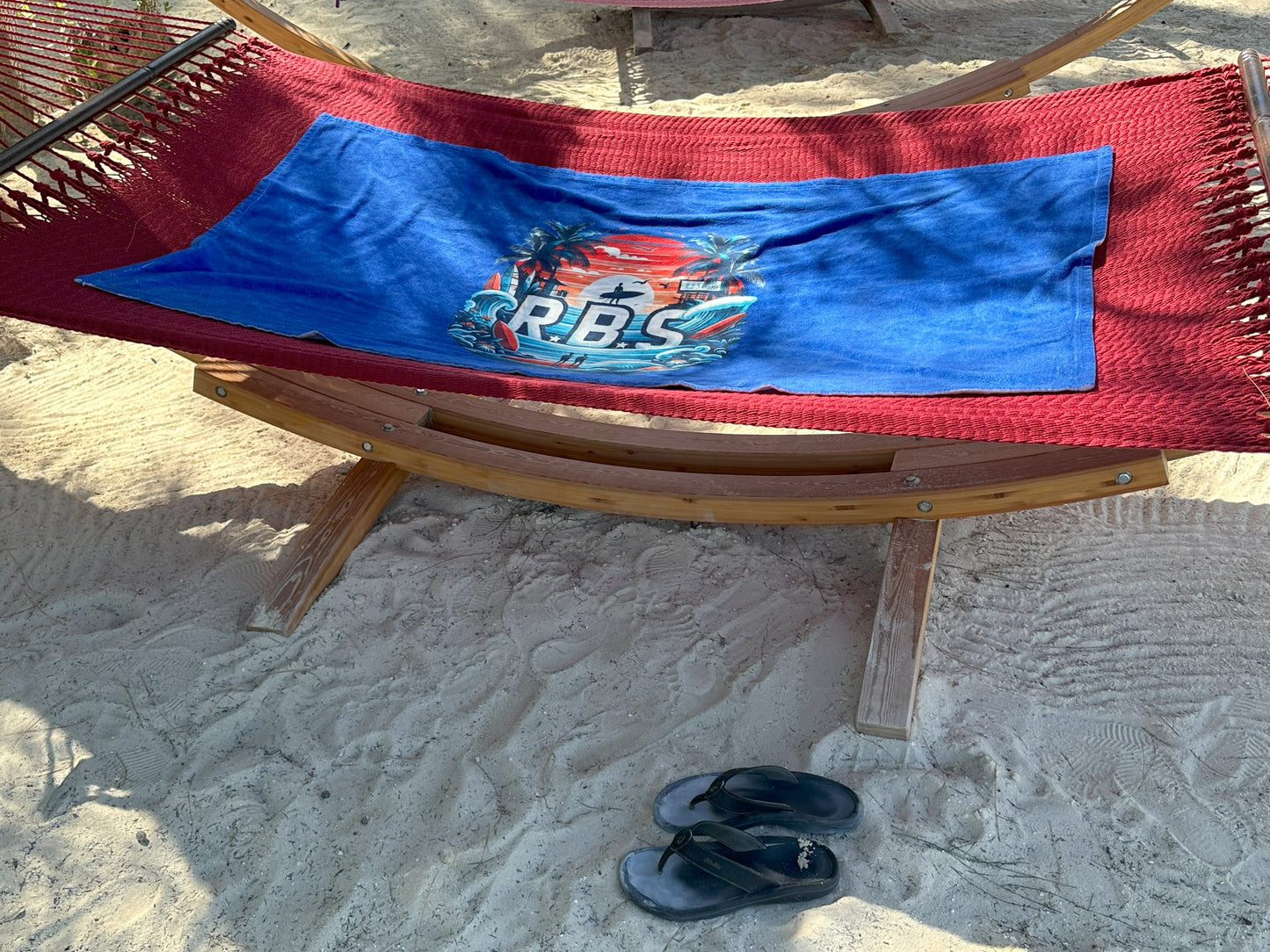 Reef Bound Sol (RBS) Sunset Surfer Multi Style Beach Band Towel