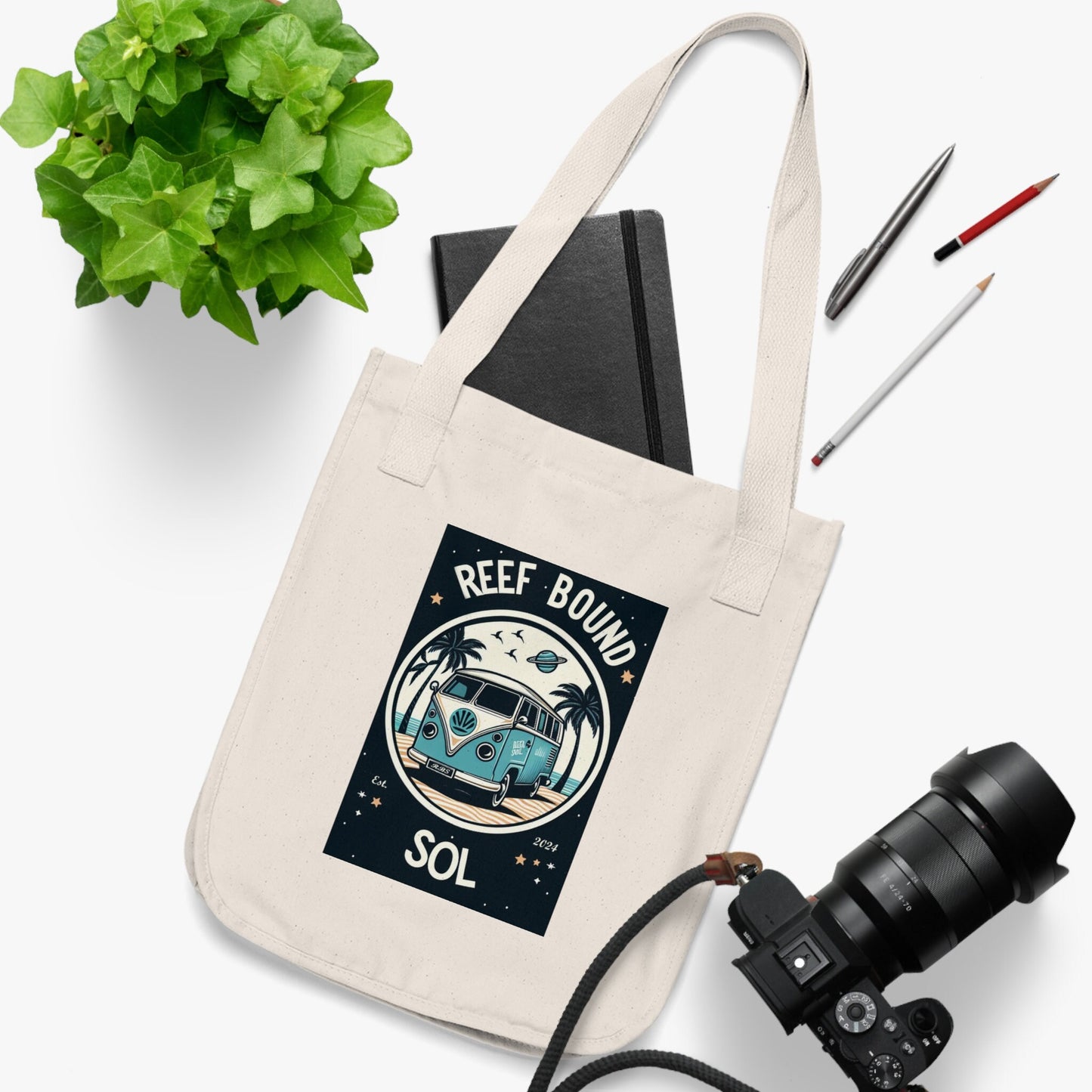 Reef Bound Sol (RBS) Out of this World California Dreamin' Tote Bag