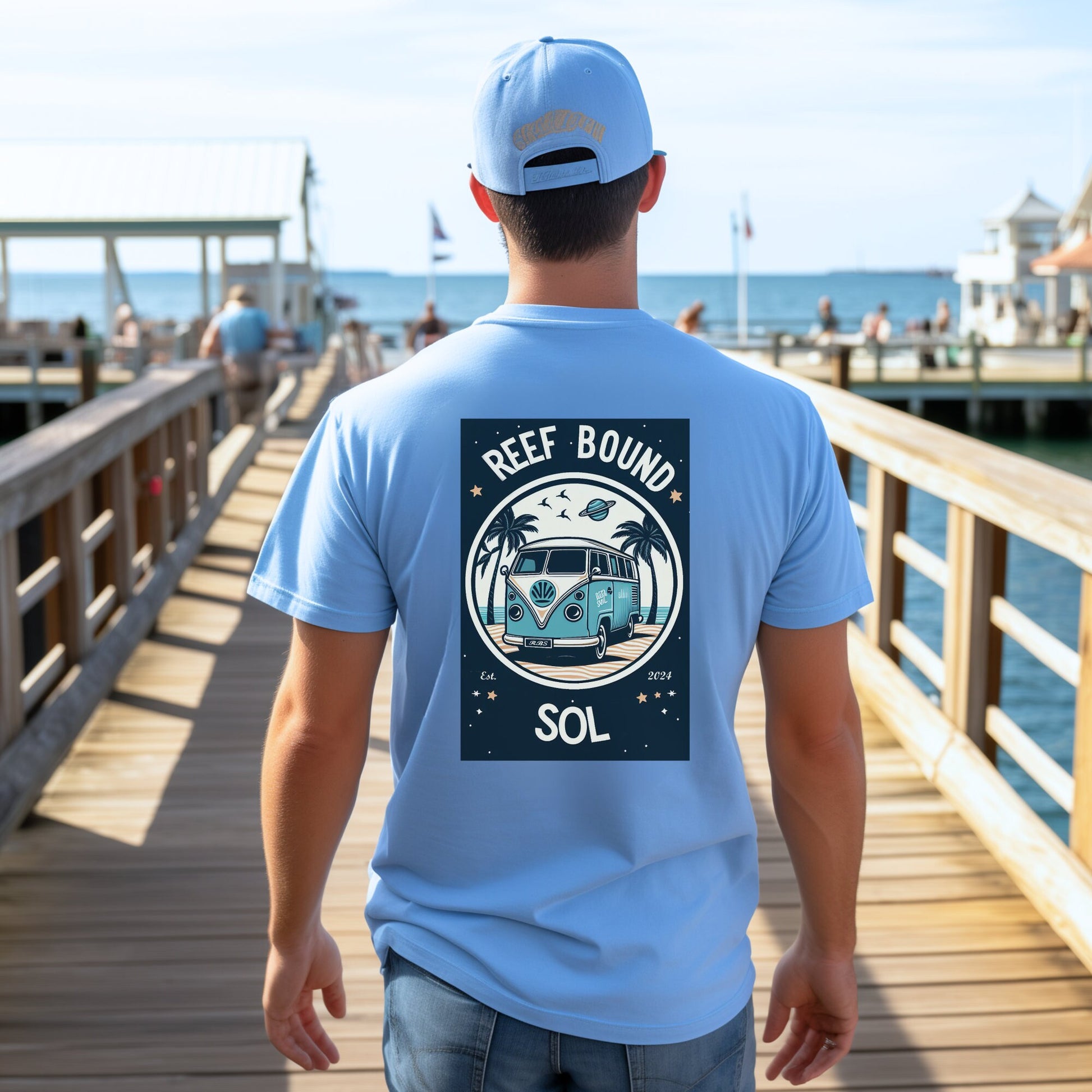 Reef Bound Sol (RBS) Out of this World California Dreamin' T-Shirt