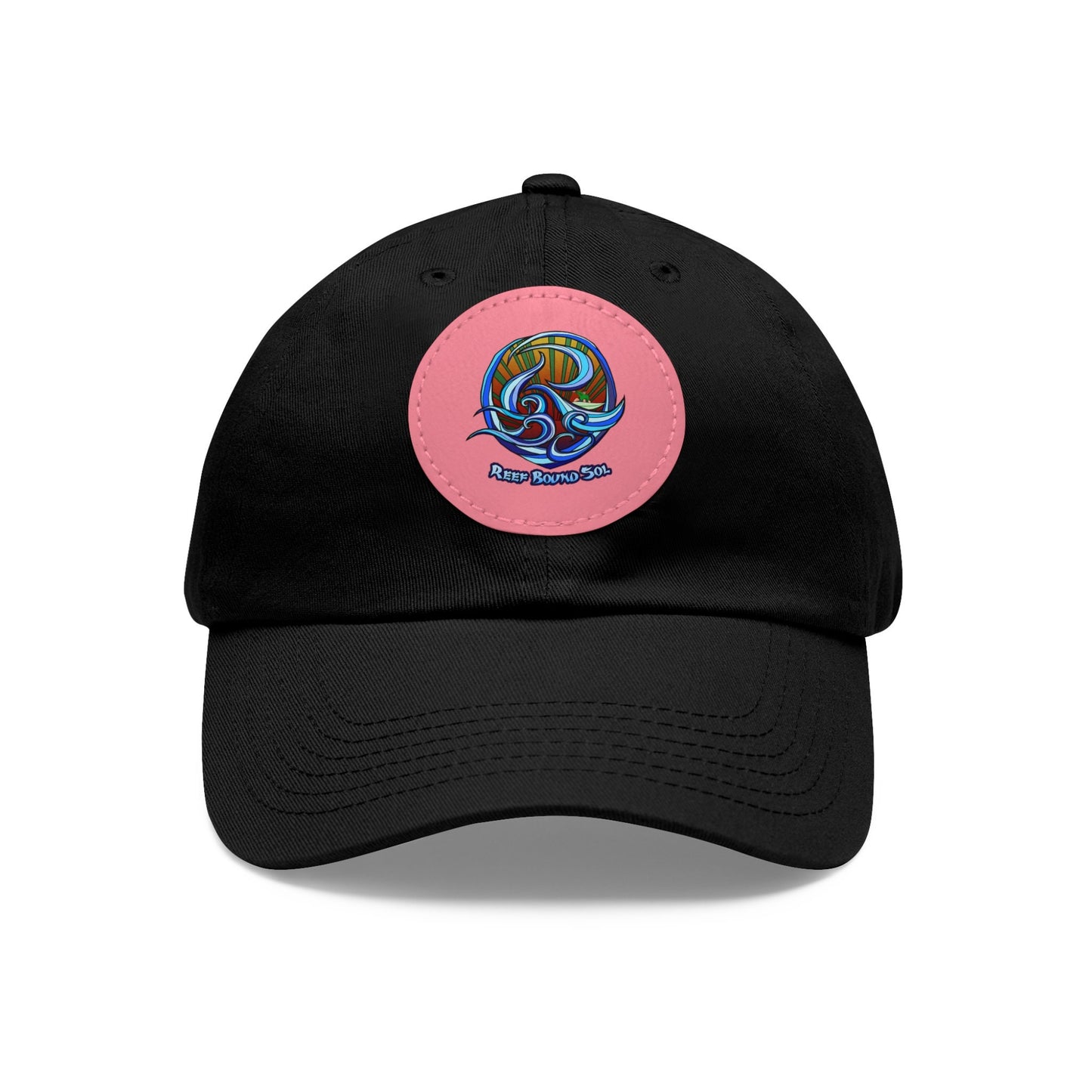 Reef Bound Sol (RBS) Original Graphic (O.G.) Leather Patch Baseball Cap