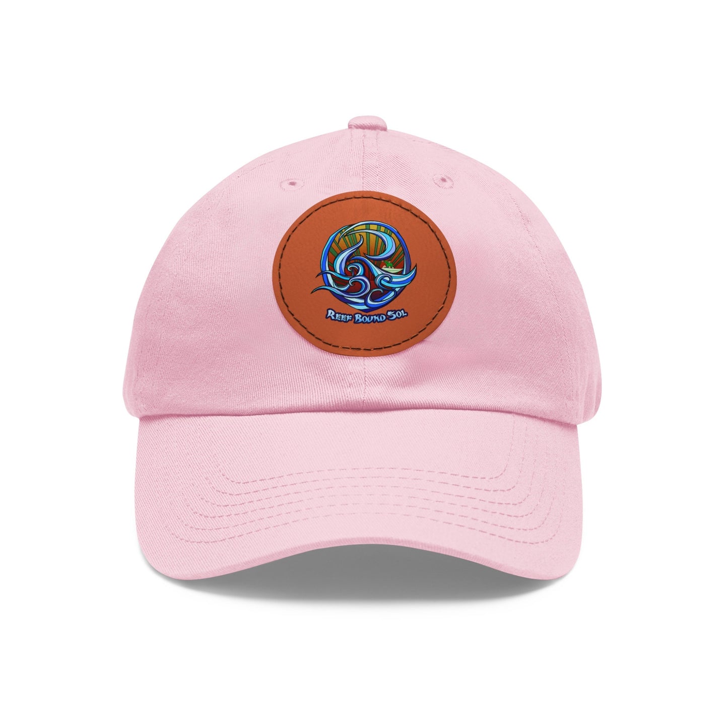 Reef Bound Sol (RBS) Original Graphic (O.G.) Leather Patch Baseball Cap