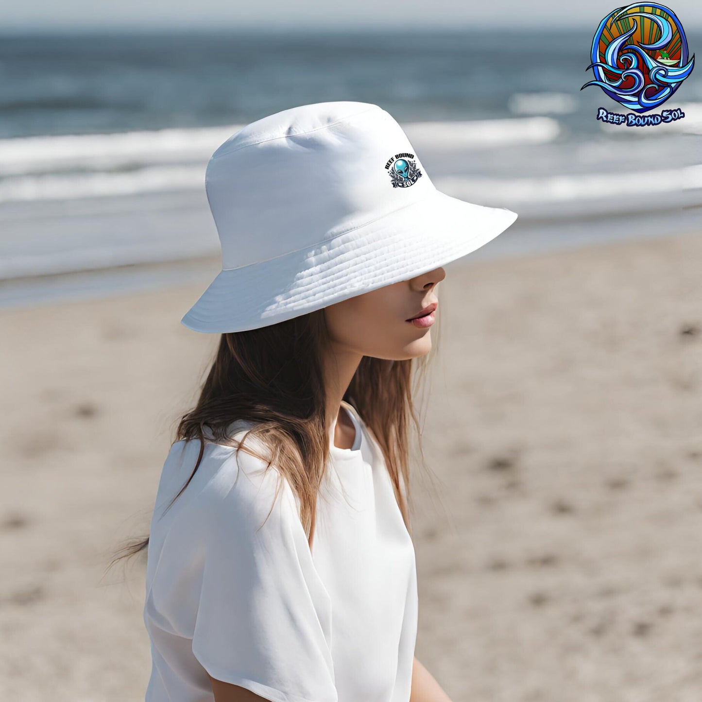 Reef Bound Sol (RBS) Alien Bucket Hat