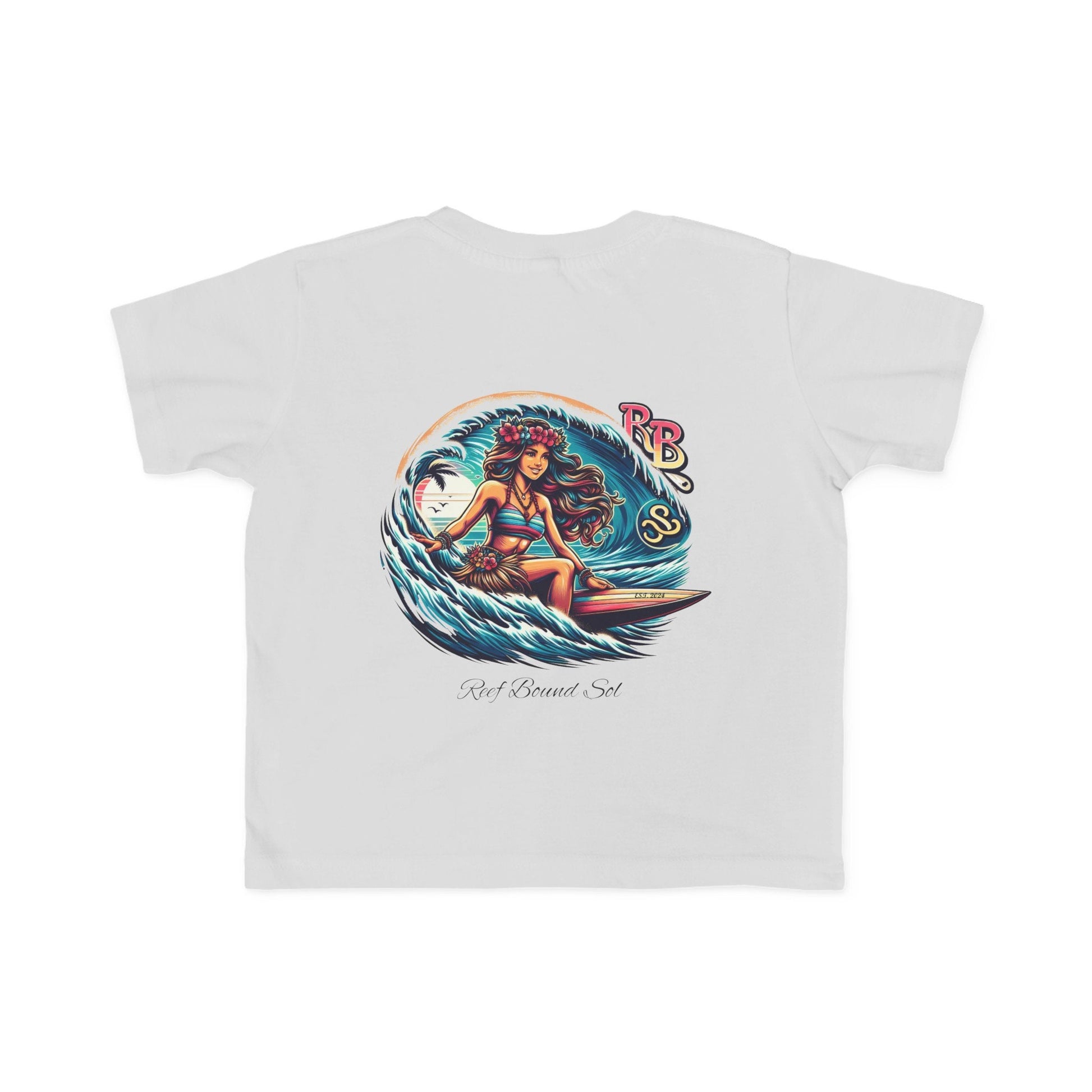 Reef Bound Sol (RBS) Keanu Stay Salty Toddler's Fine Jersey T-Shirt