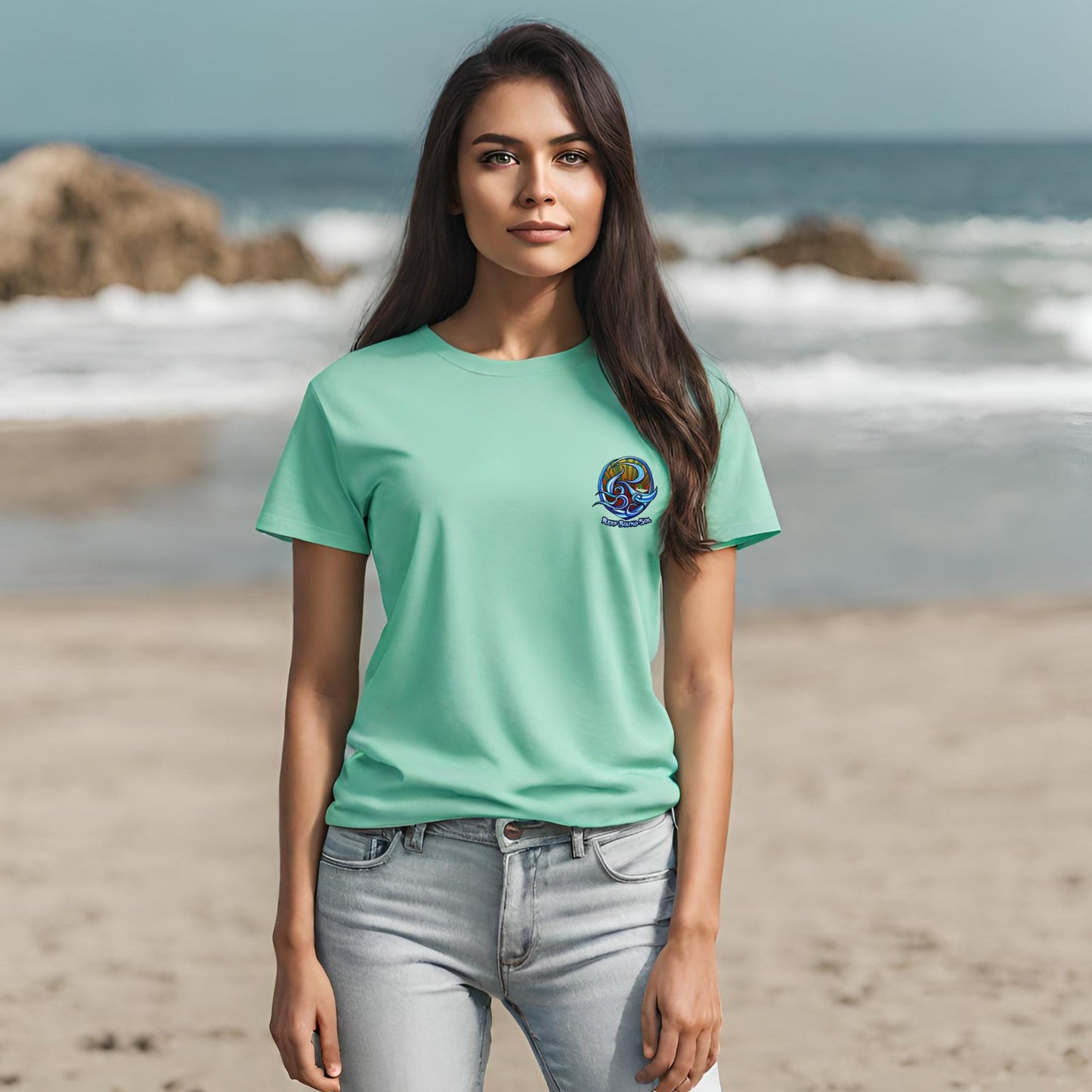 Reef Bound Sol (RBS) Patriotic Surfer Freedom T-Shirt