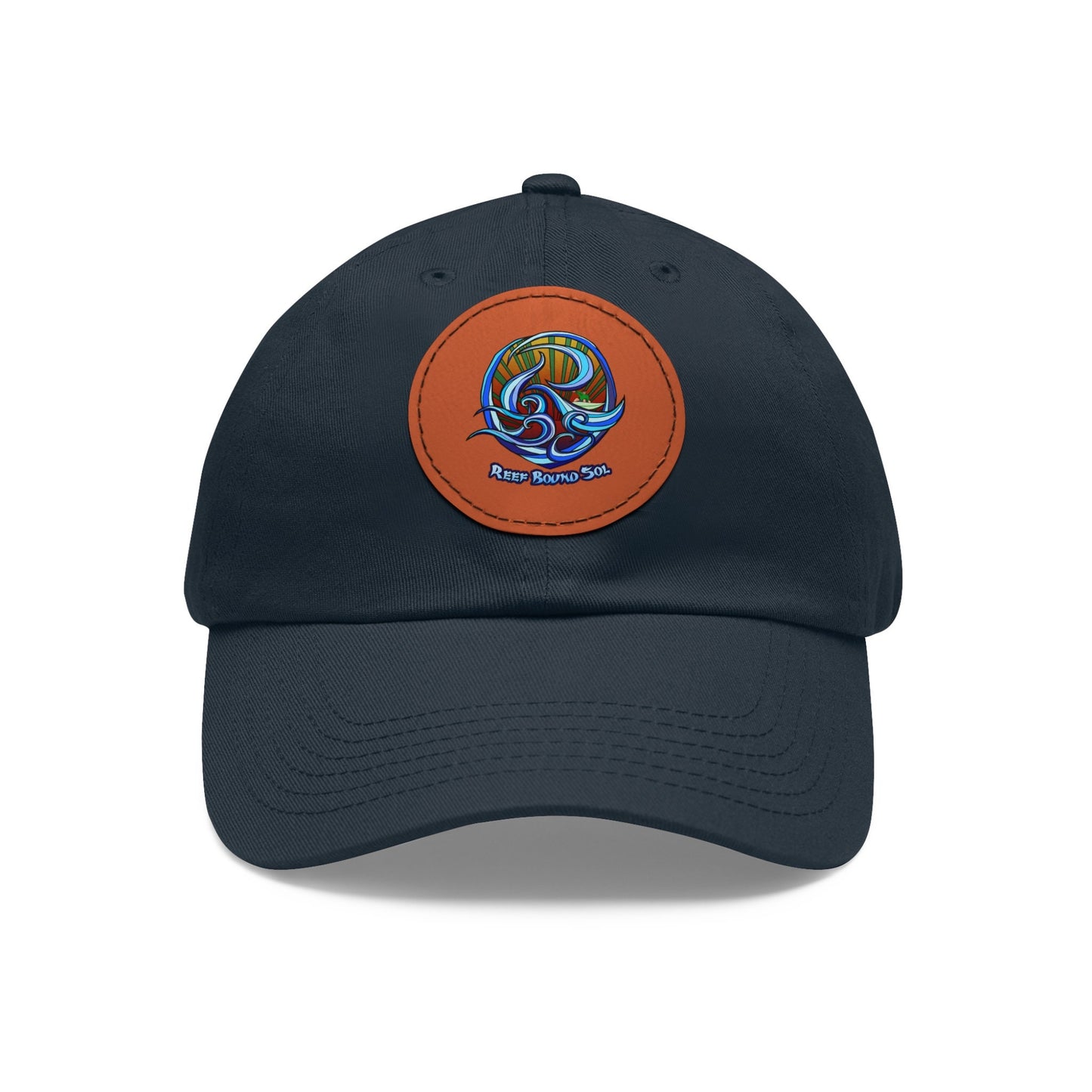 Reef Bound Sol (RBS) Original Graphic (O.G.) Leather Patch Baseball Cap