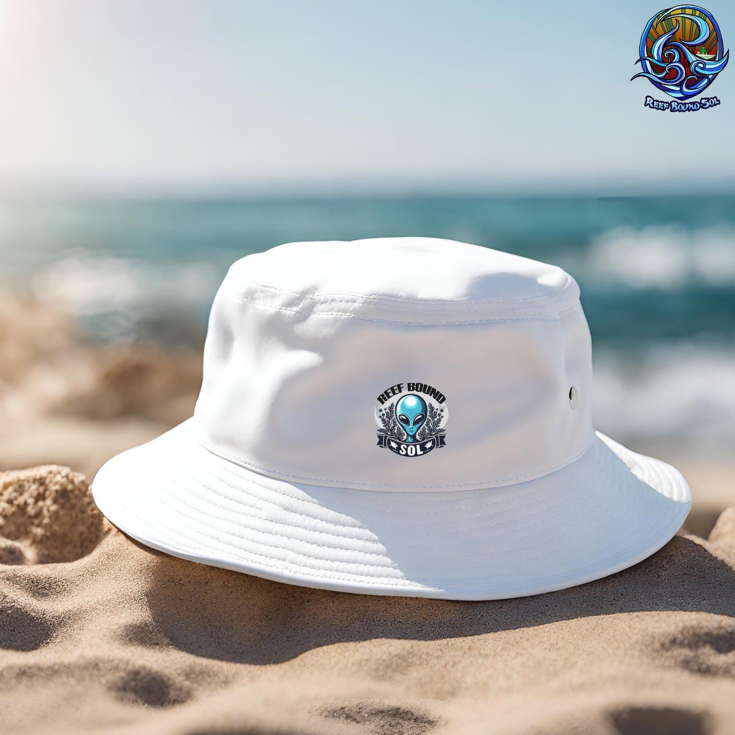 Reef Bound Sol (RBS) Alien Bucket Hat