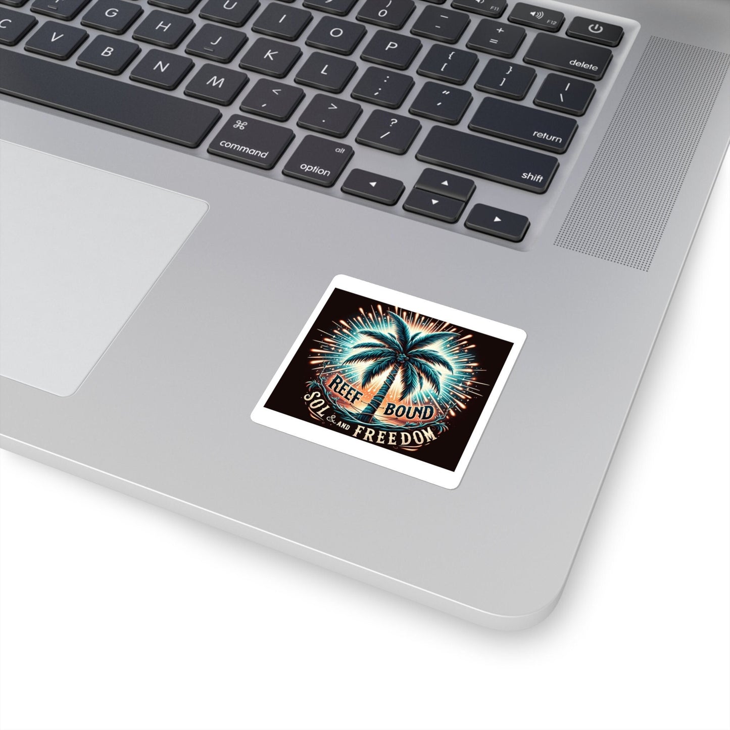 Reef Bound Sol (RBS) Patriotic 4th of July Palm Burst Freedom Decal