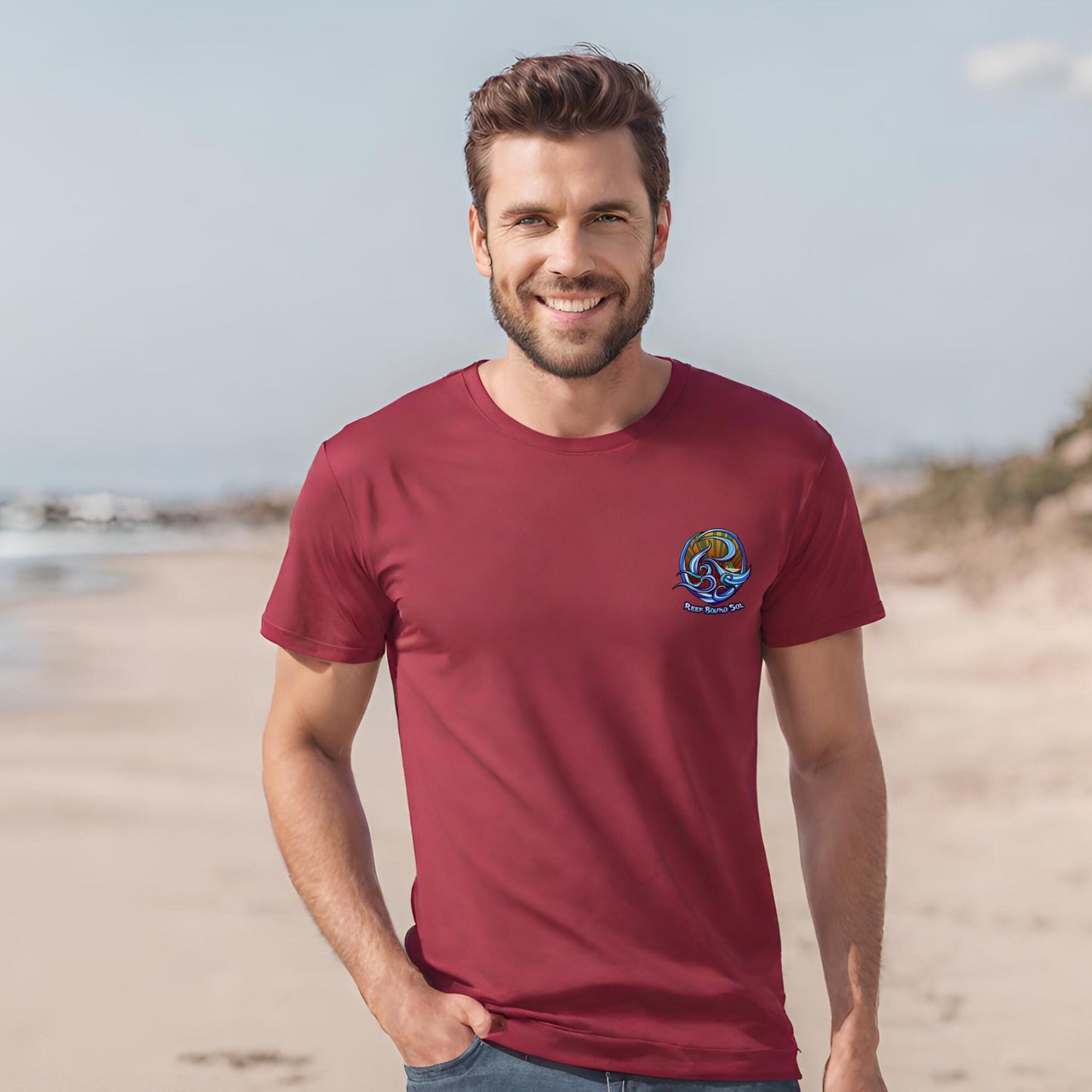 Reef Bound Sol (RBS) Patriotic Surfer Freedom T-Shirt