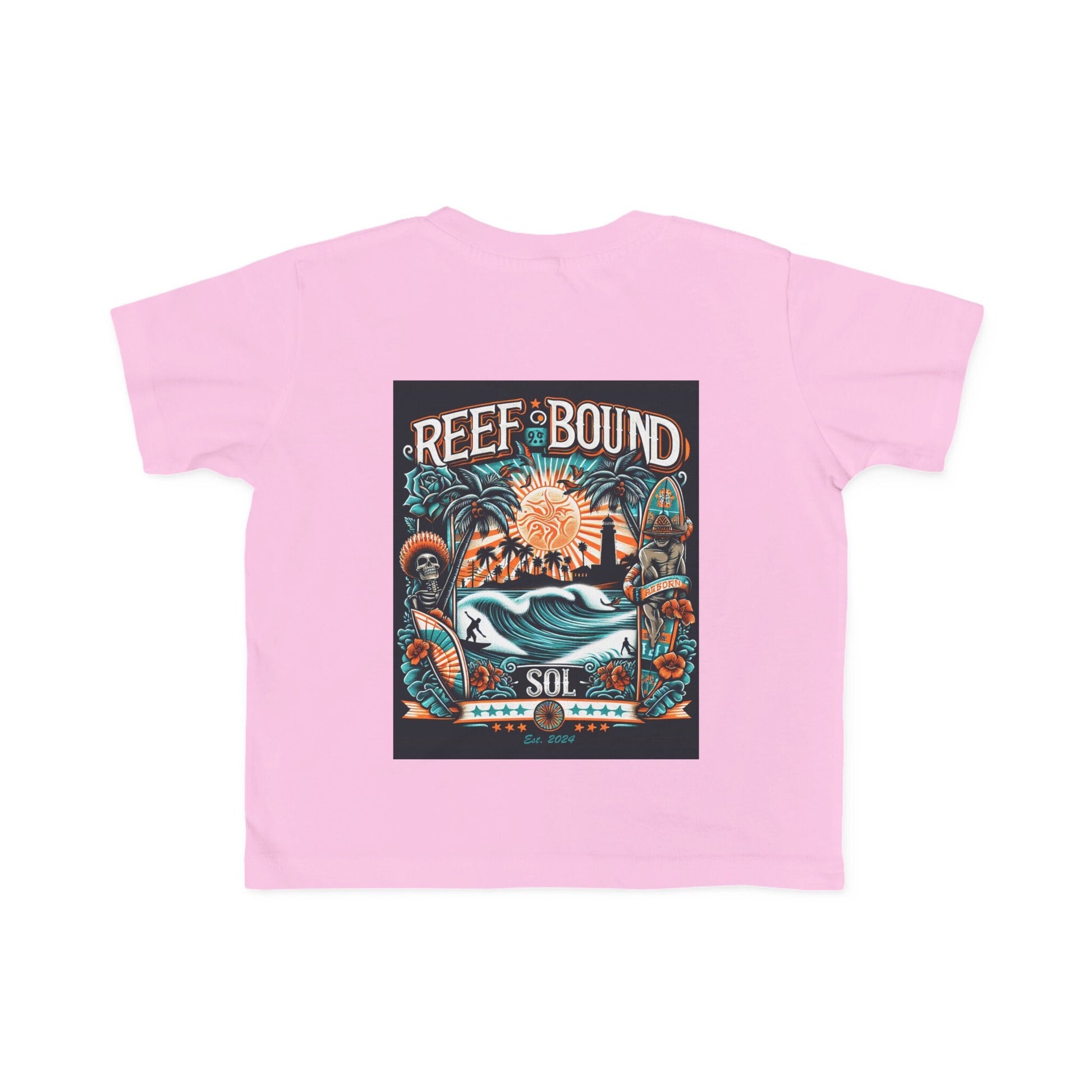 Reef Bound Sol (RBS) Viva Mexico Mayan Reef Toddler's Fine Jersey T-Shirt