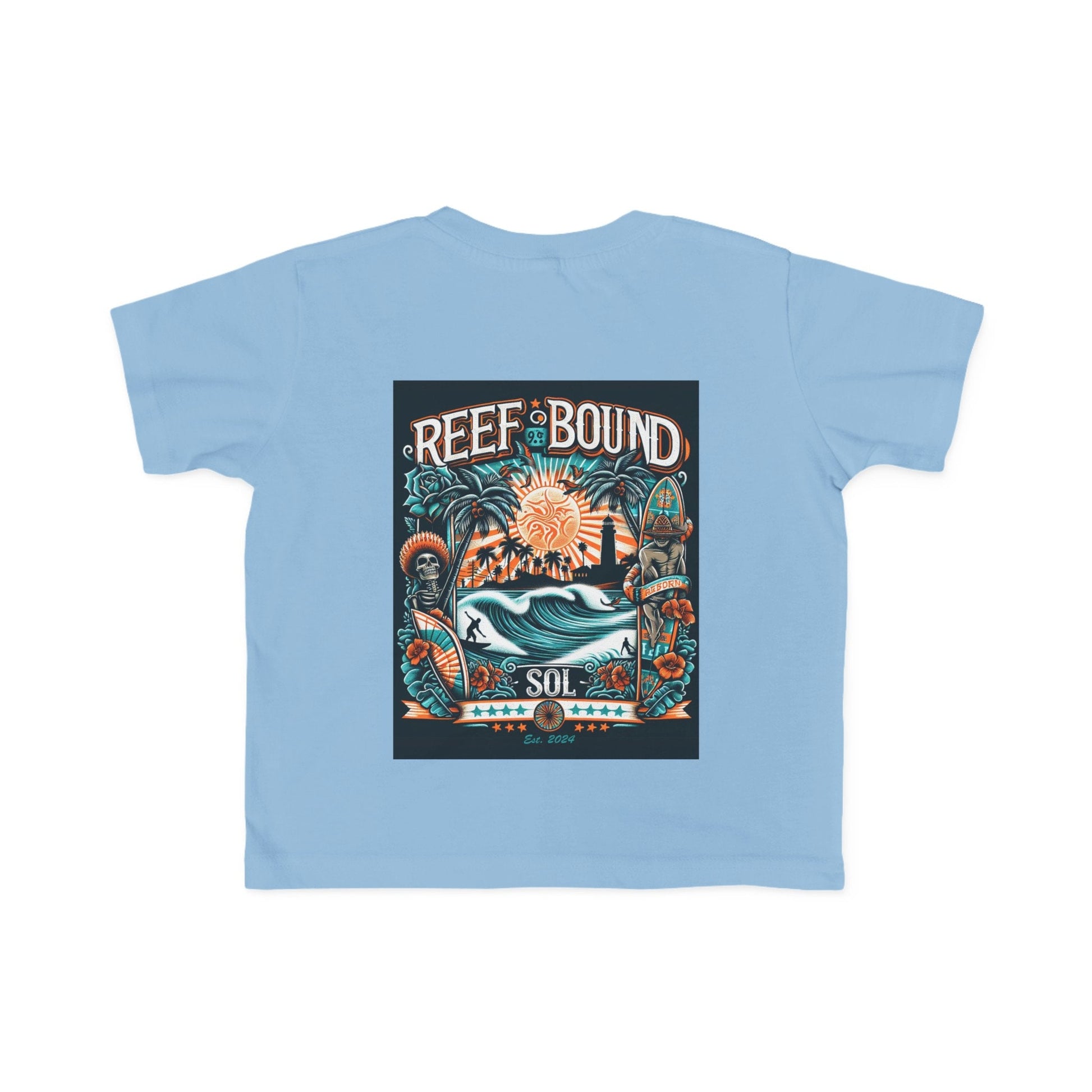 Reef Bound Sol (RBS) Viva Mexico Mayan Reef Toddler's Fine Jersey T-Shirt