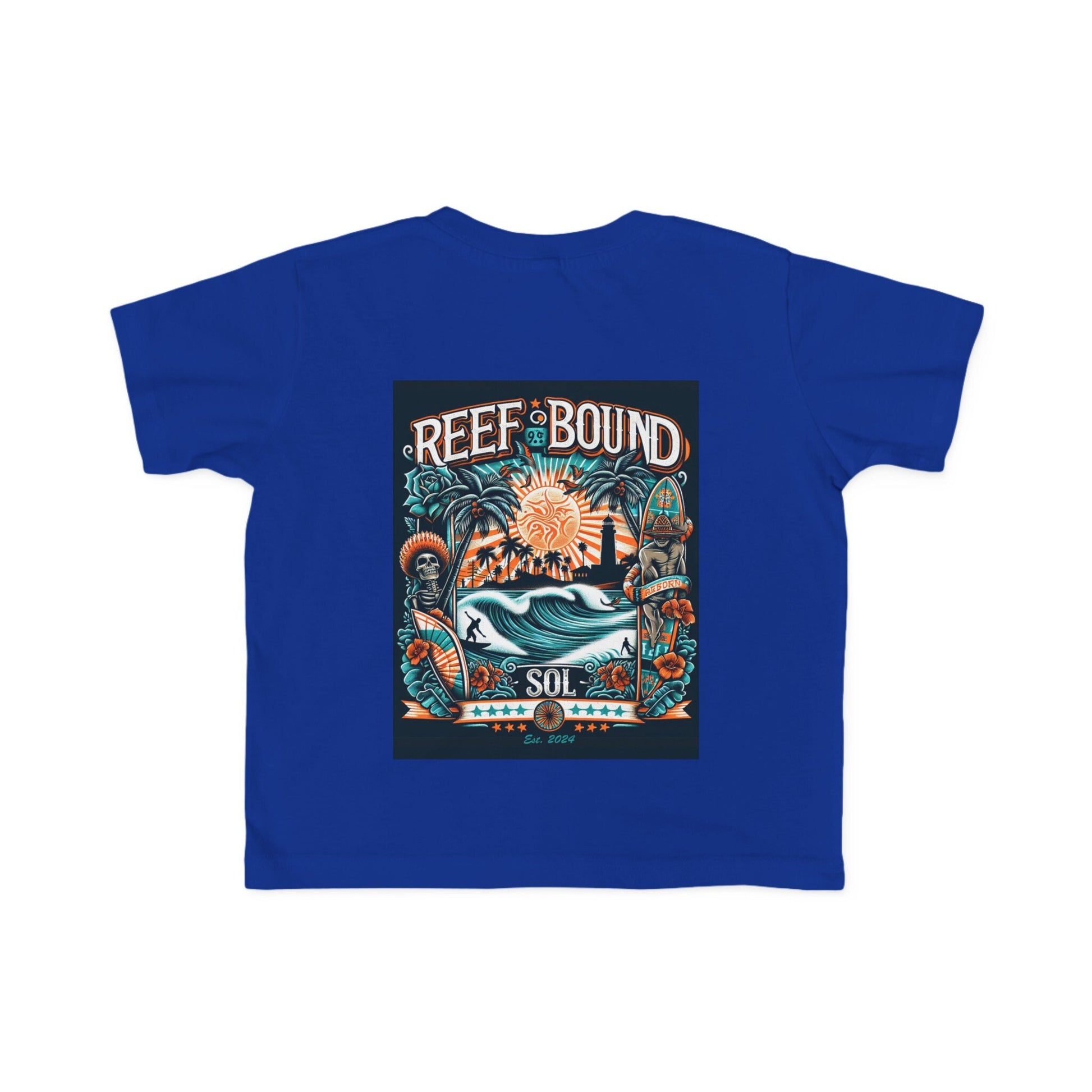 Reef Bound Sol (RBS) Viva Mexico Mayan Reef Toddler's Fine Jersey T-Shirt