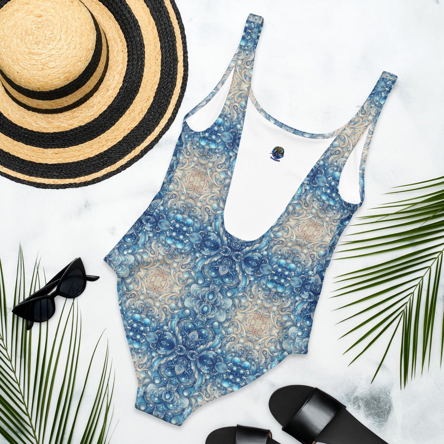 Reef Bound Sol (RBS) Woman's Swim Suit - Blue Paisley