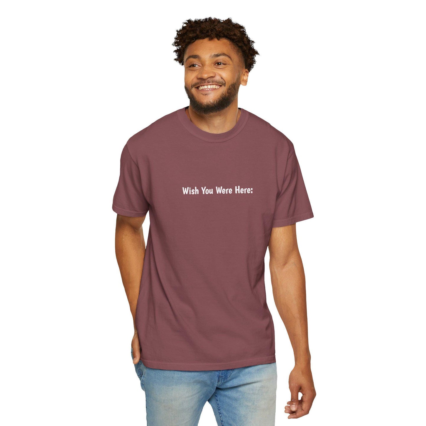 Reef Bound Sol (RBS) Wish You Were Here, Life's better at the beach Alien T-Shirt