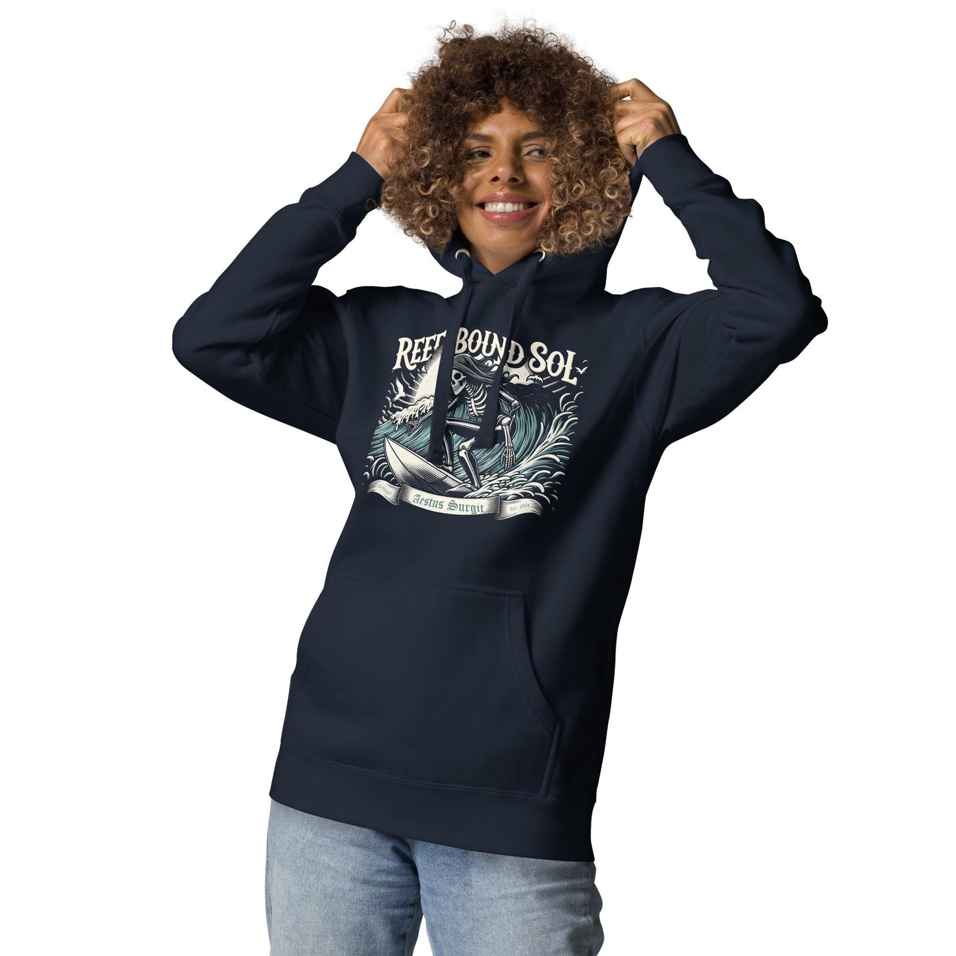 Reef Bound Sol (RBS) Death Becomes Her Unisex Hoodie