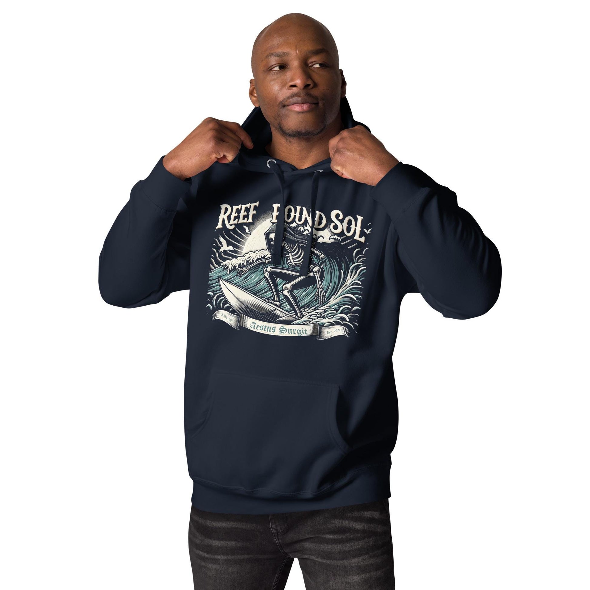 Reef Bound Sol (RBS) Death Becomes Her Unisex Hoodie