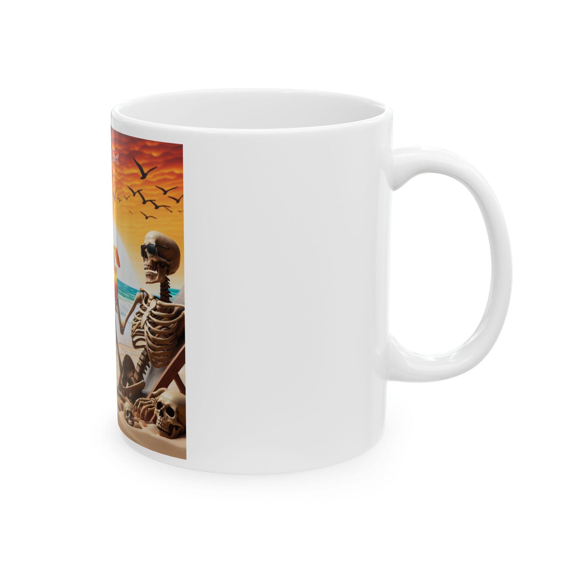 Reef Bound Sol Endless Summer Mai Tai Ceramic Mug, (11oz, 15oz)