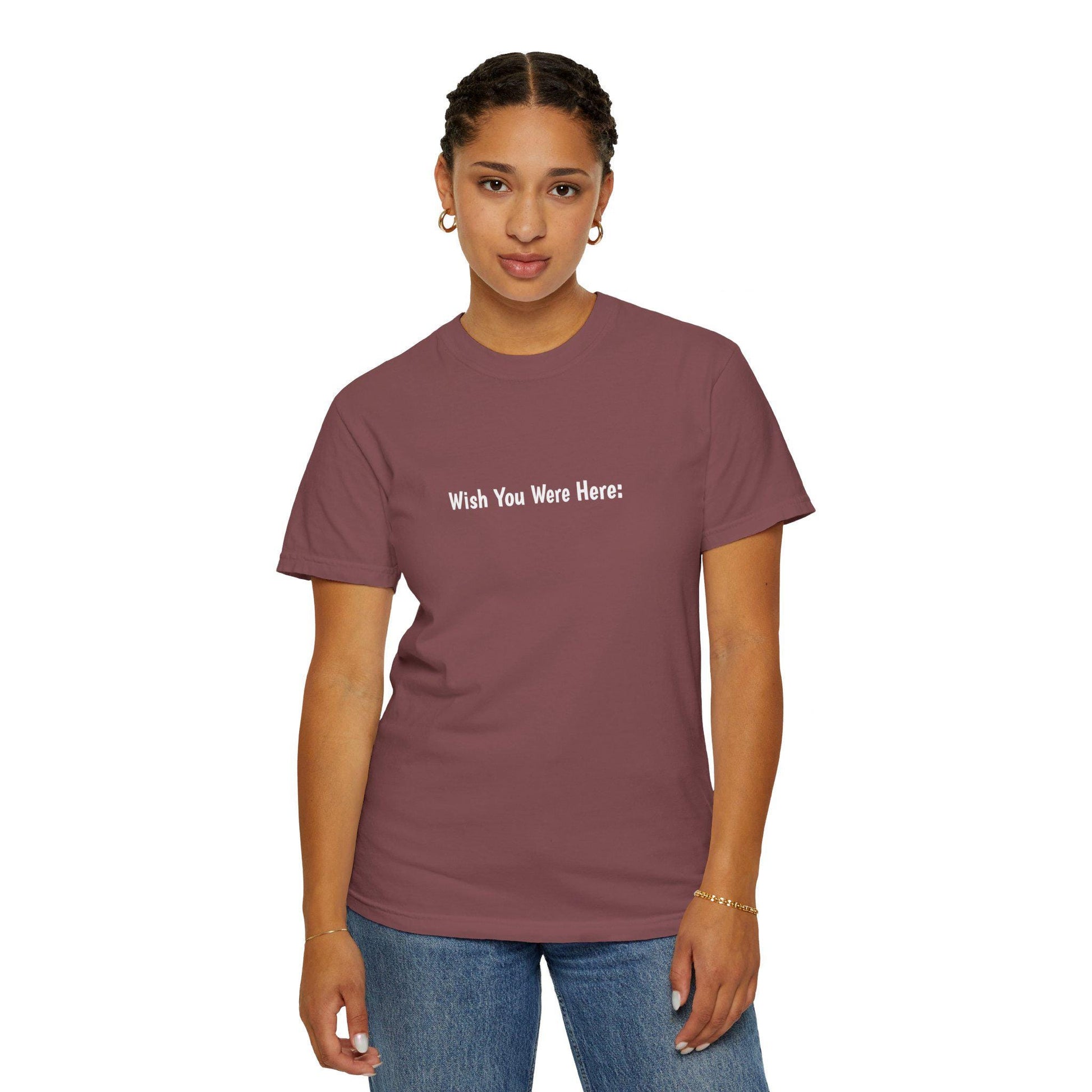 Reef Bound Sol (RBS) Wish You Were Here, Life's better at the beach Alien T-Shirt