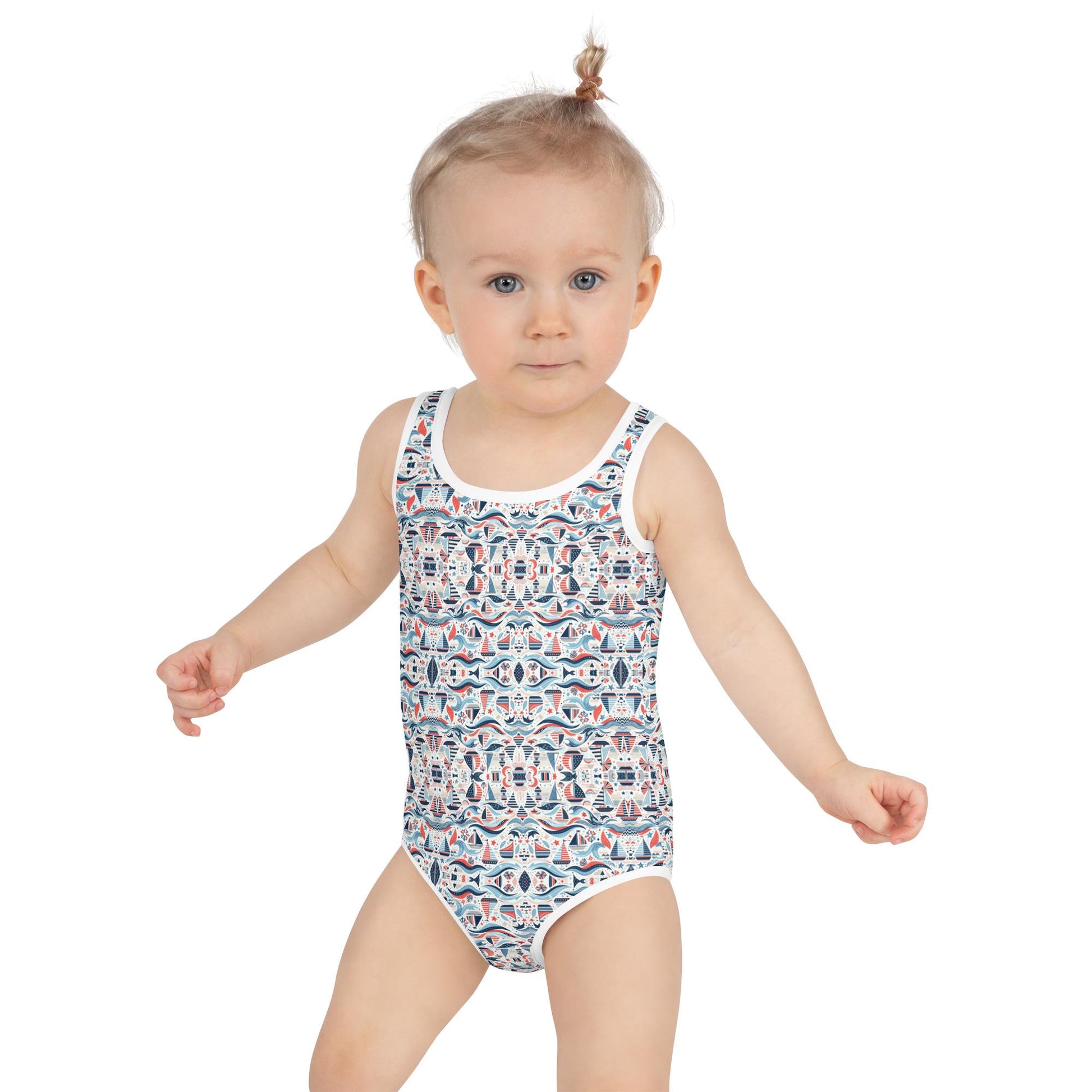 Reef Bound Sol (RBS) Delaware Crossing Toddler/Kid Girls Swimsuit