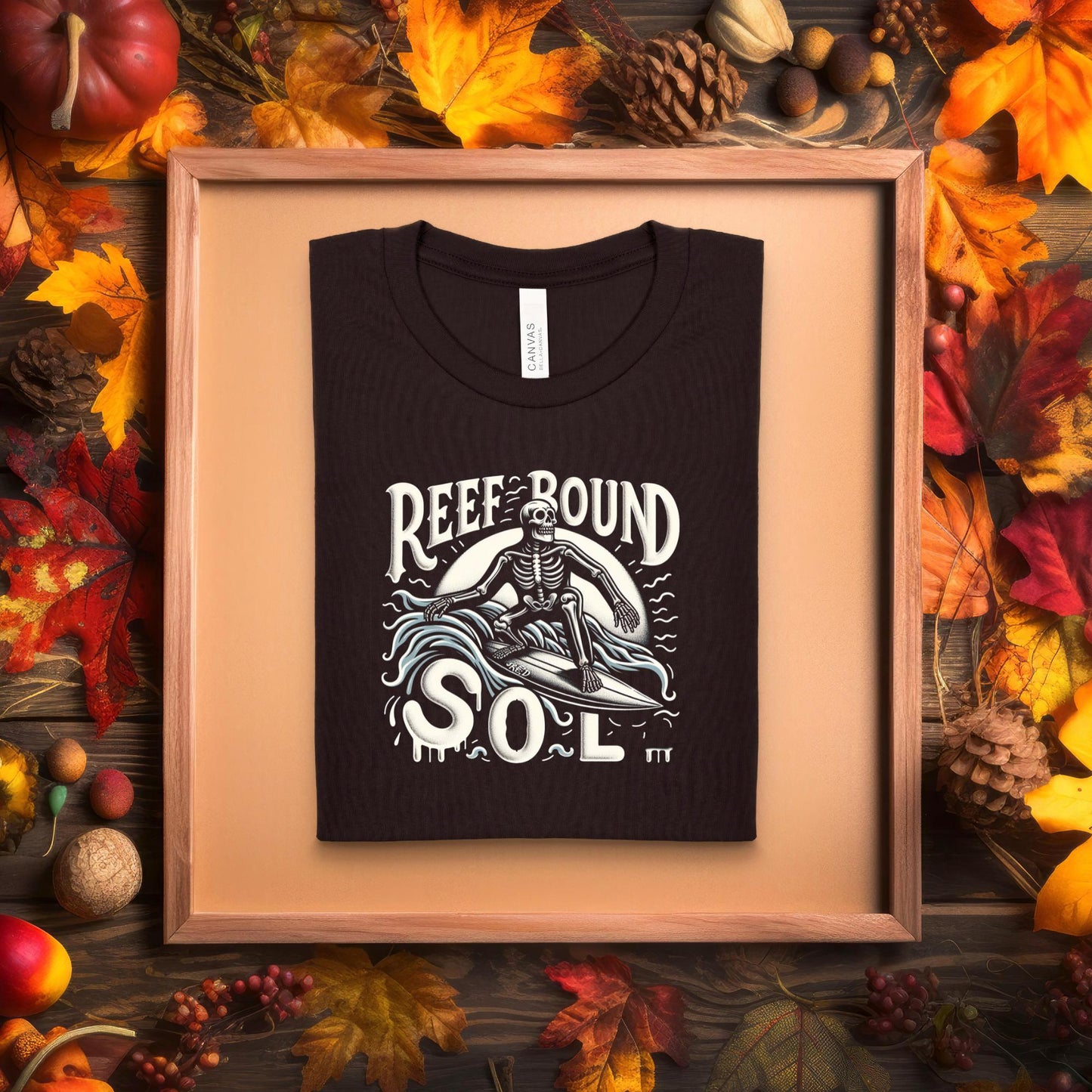 Reef Bound Sol (RBS) Big Boy Halloween Surfer Tri-blend T-Shirt