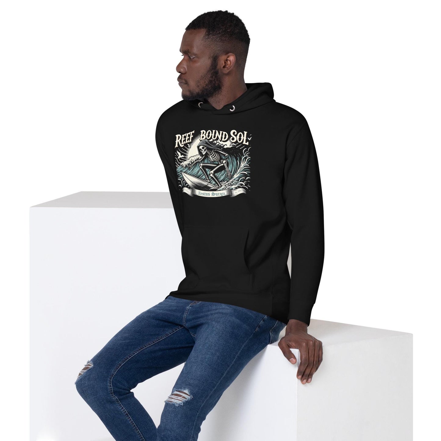 Reef Bound Sol (RBS) Death Becomes Her Unisex Hoodie